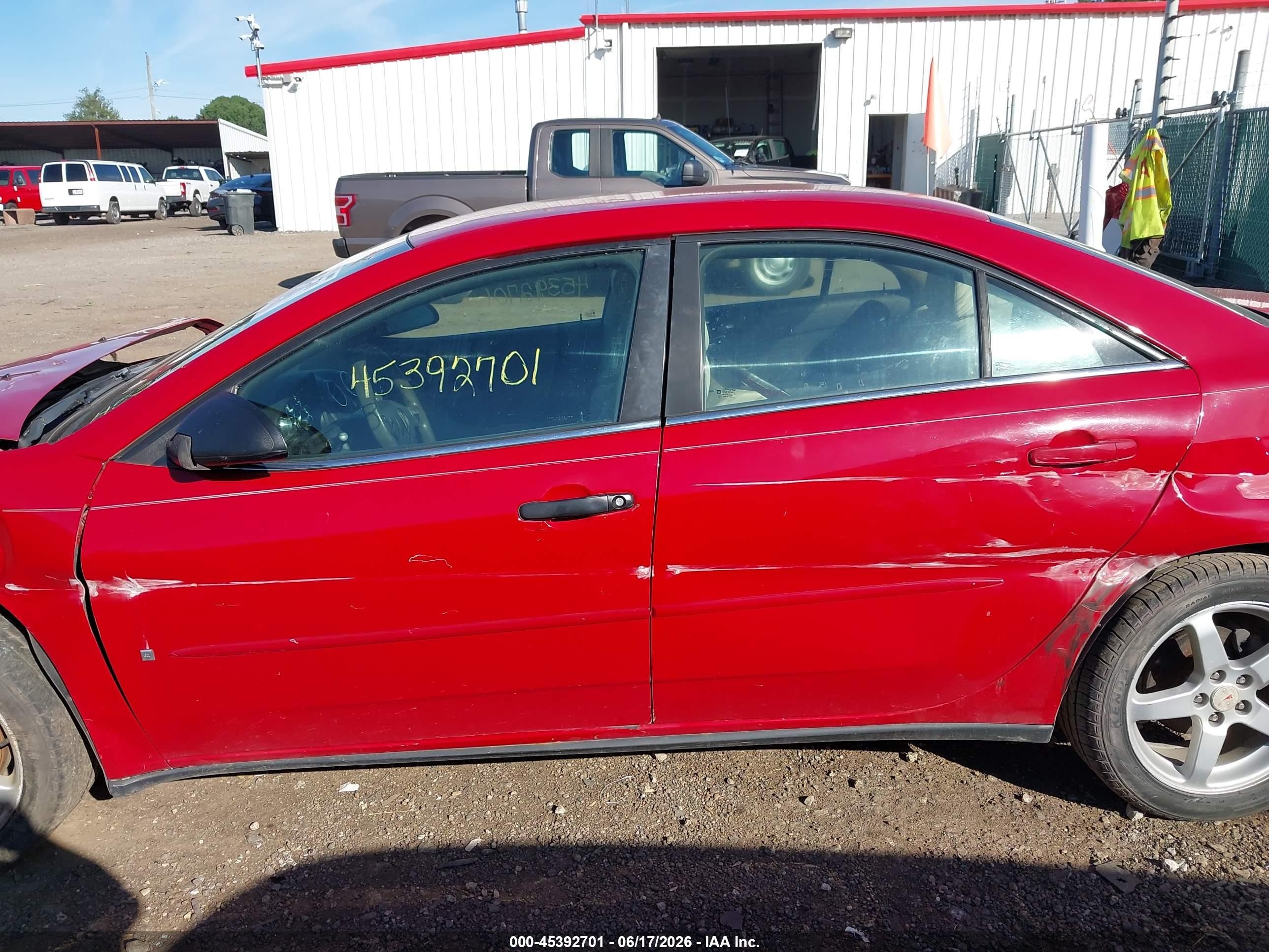 2006 Pontiac G6 Gt Красный vin: 1G2ZH558864155204