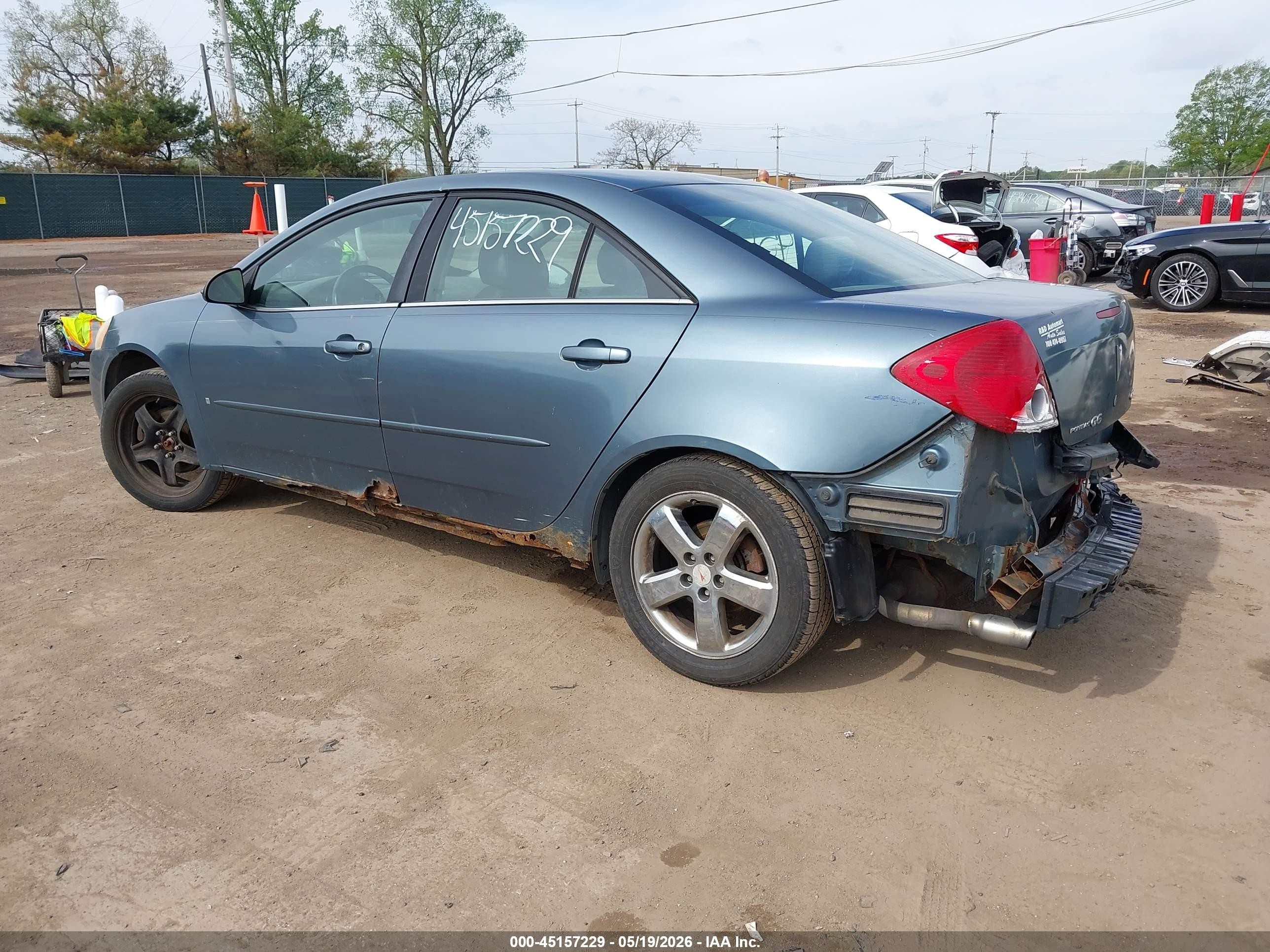 2006 Pontiac G6 Gt Blue vin: 1G2ZH558864161746