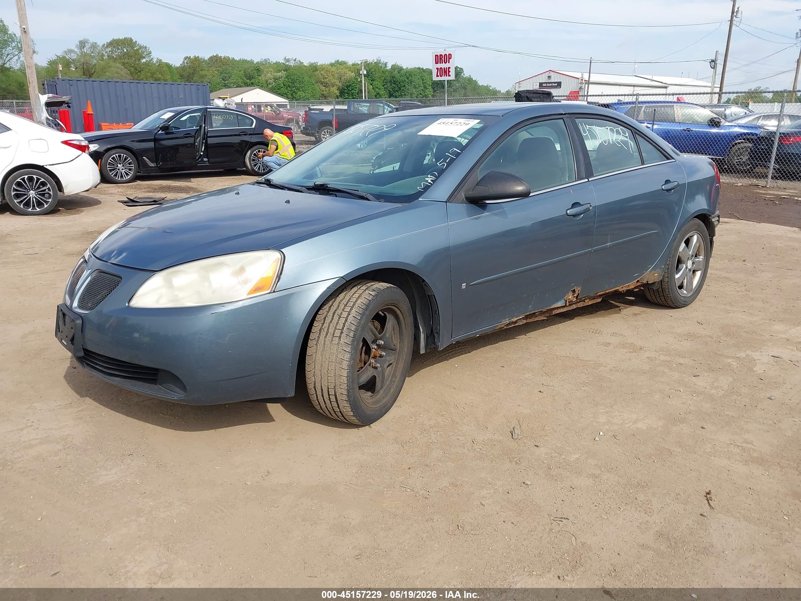 2006 Pontiac G6 Gt Blue vin: 1G2ZH558864161746