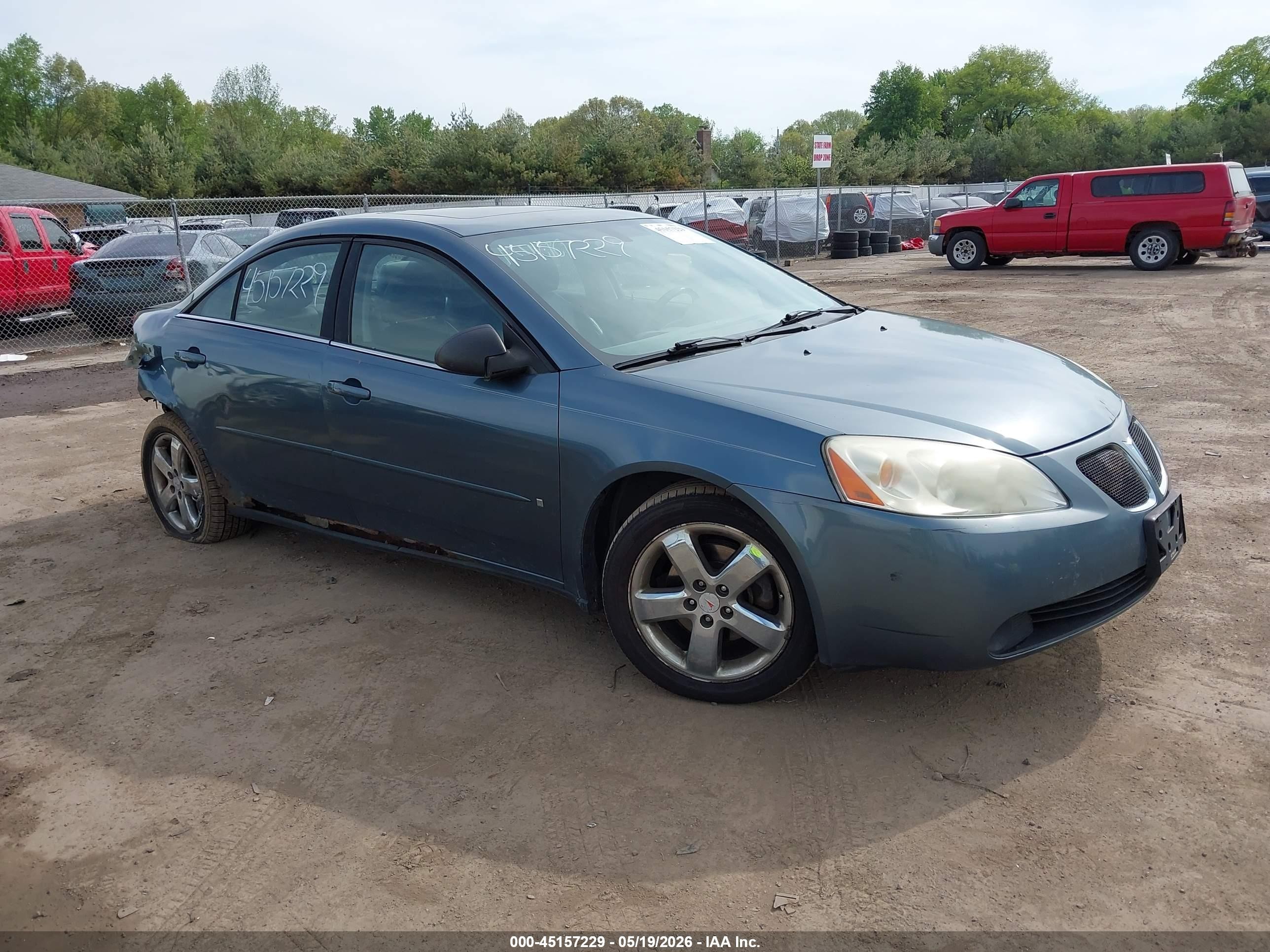 2006 Pontiac G6 Gt Blue vin: 1G2ZH558864161746