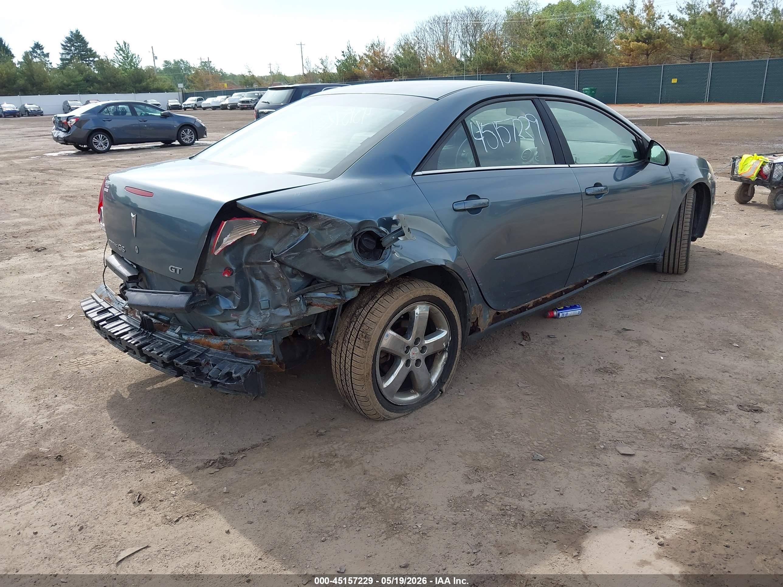 2006 Pontiac G6 Gt Blue vin: 1G2ZH558864161746