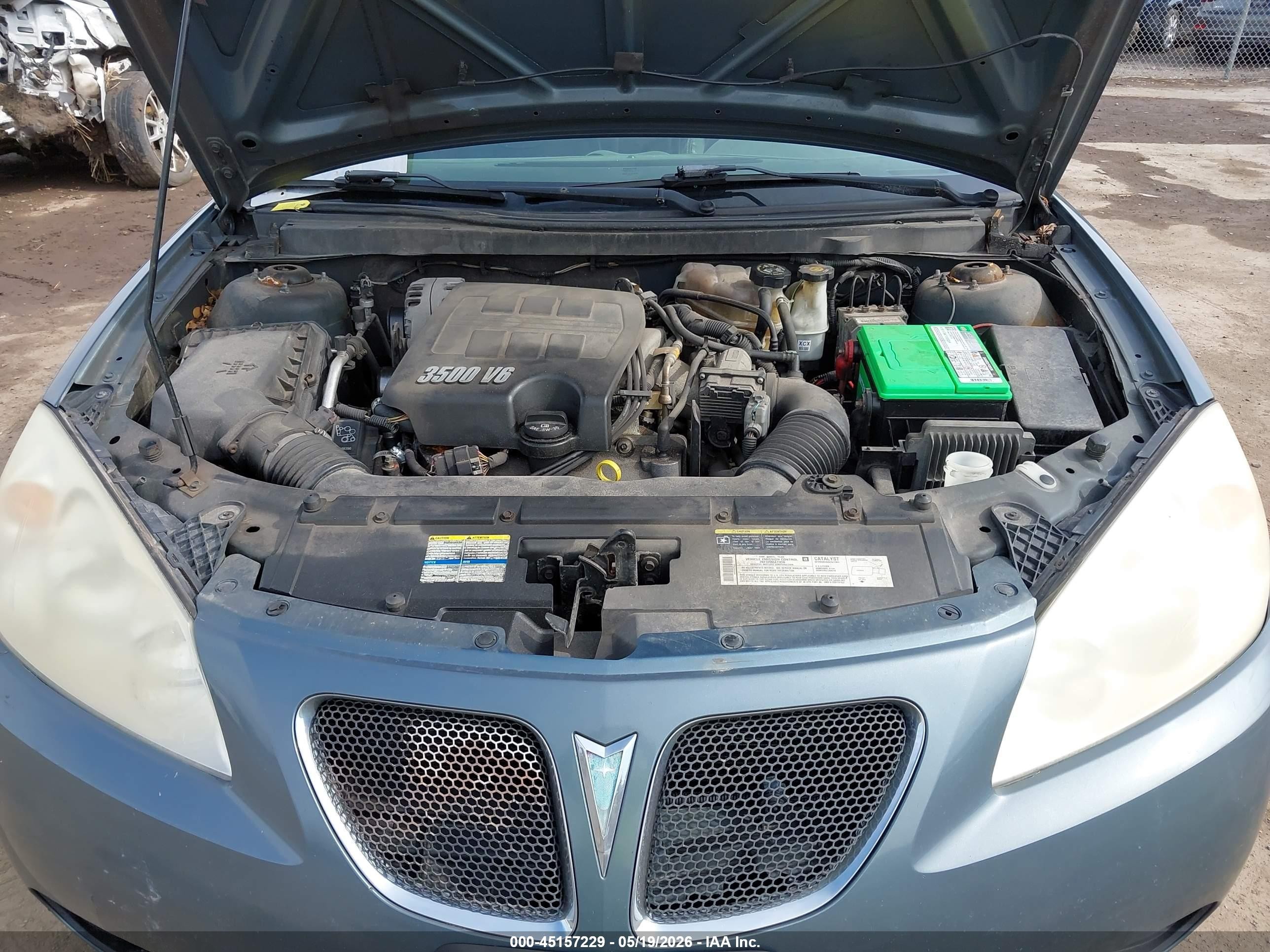 2006 Pontiac G6 Gt Blue vin: 1G2ZH558864161746