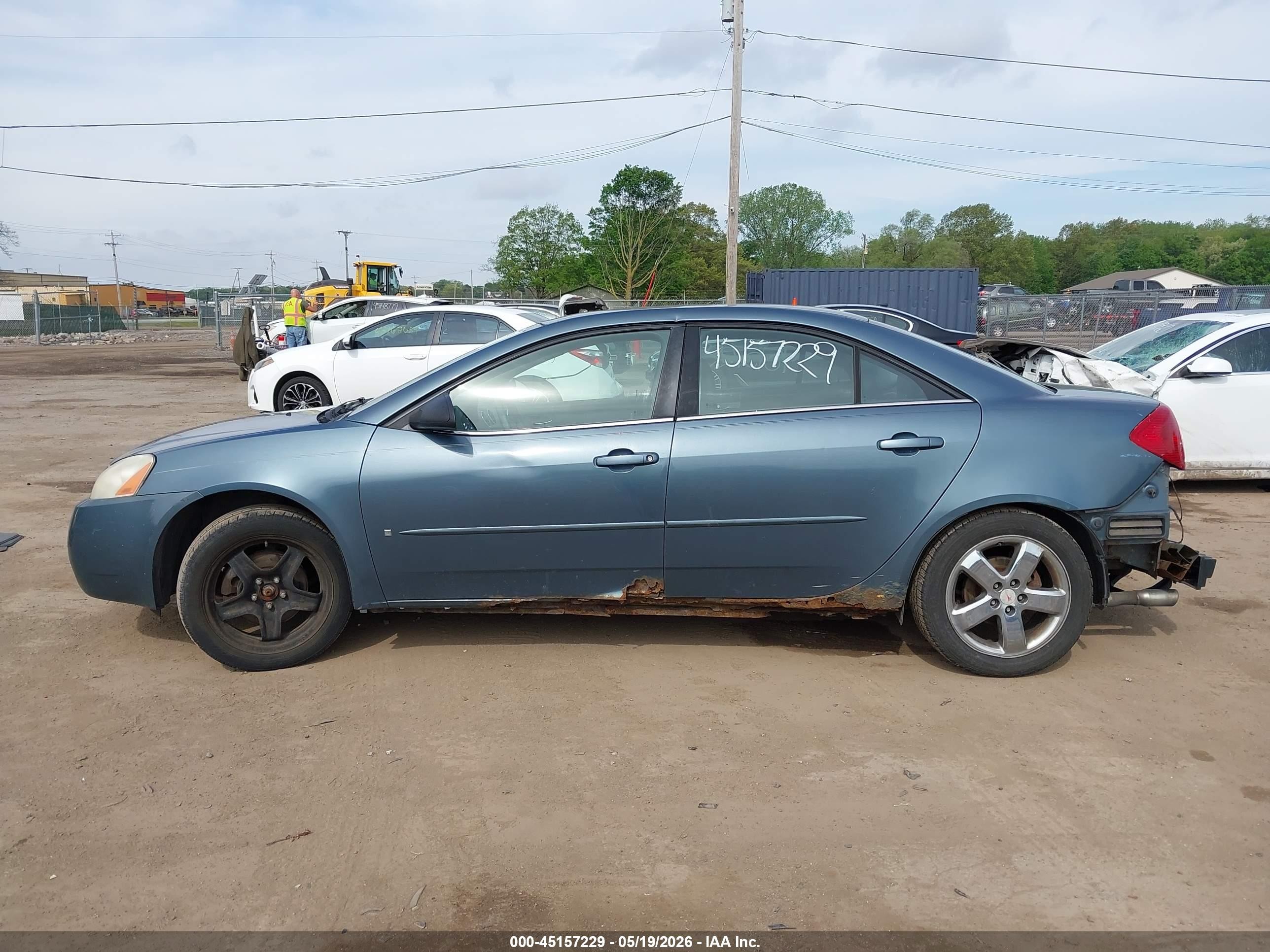 2006 Pontiac G6 Gt Blue vin: 1G2ZH558864161746