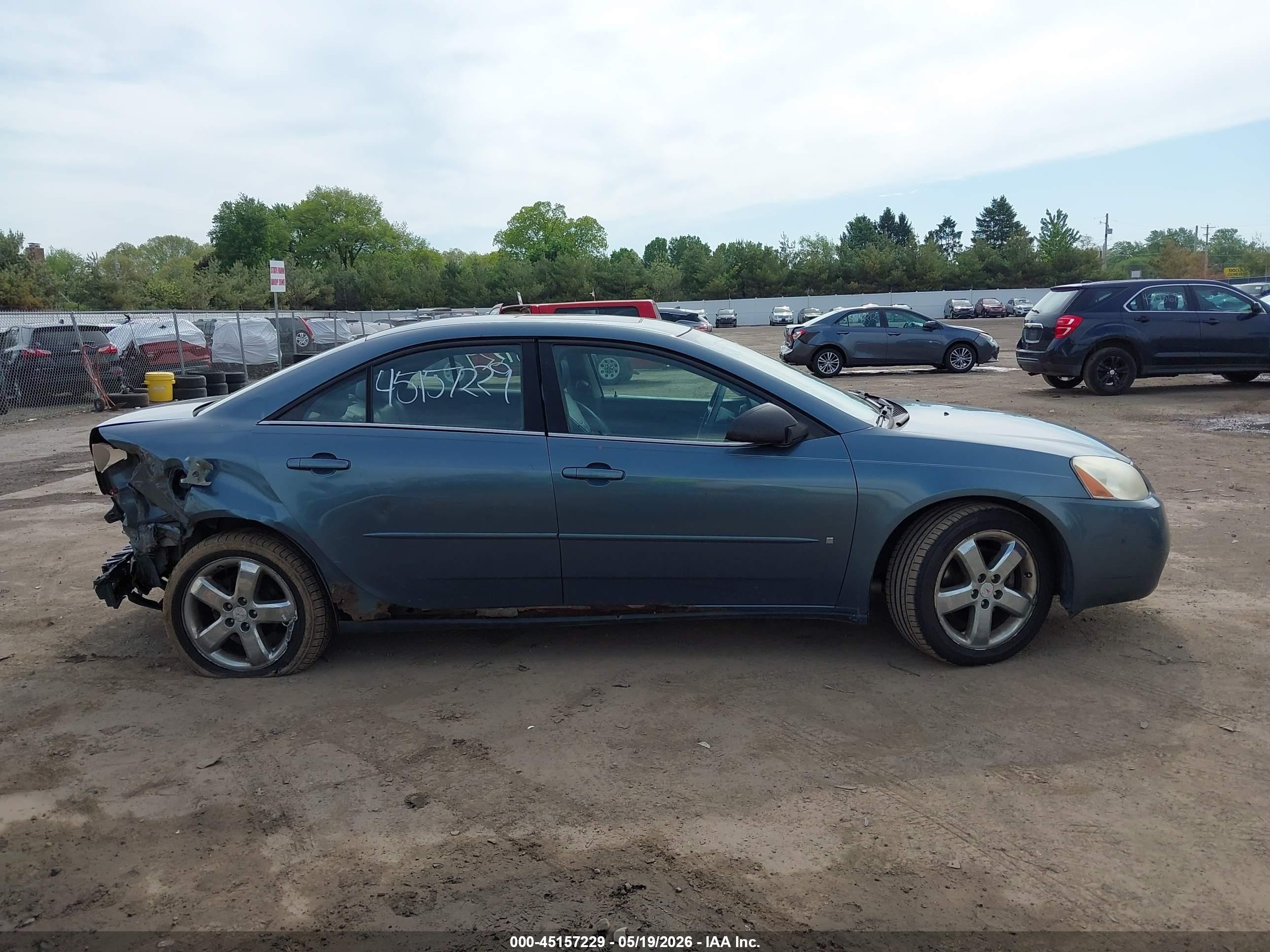 2006 Pontiac G6 Gt Blue vin: 1G2ZH558864161746