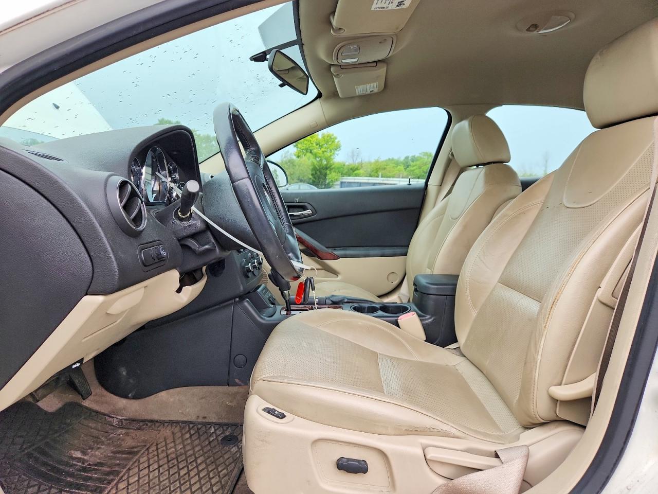 2006 Pontiac G6 Gt White vin: 1G2ZH578564216893