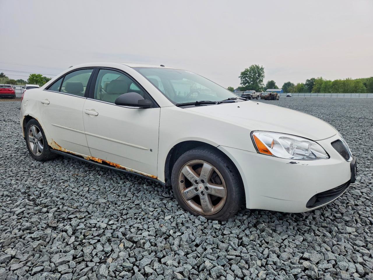 2006 Pontiac G6 Gt White vin: 1G2ZH578564216893