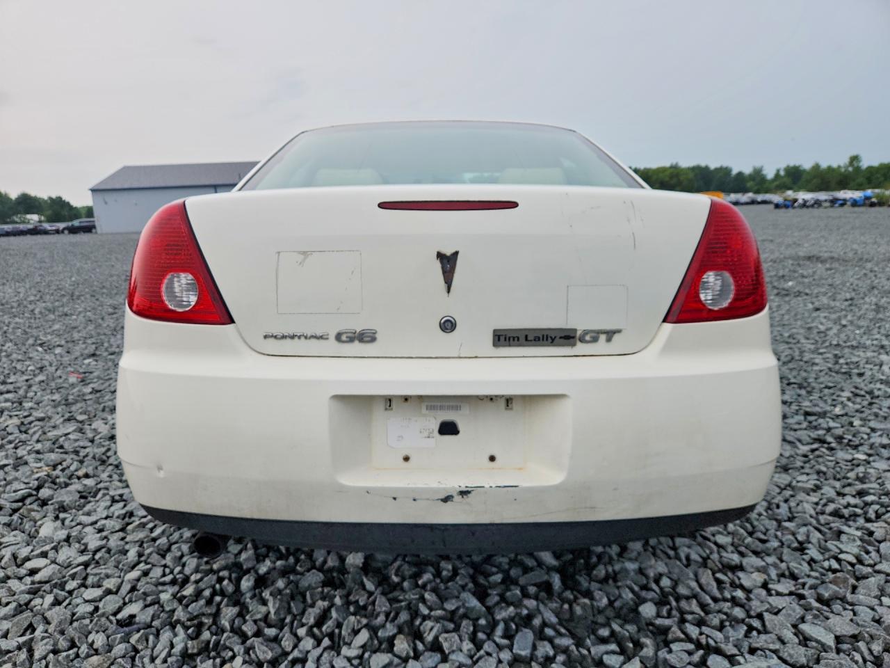 2006 Pontiac G6 Gt White vin: 1G2ZH578564216893