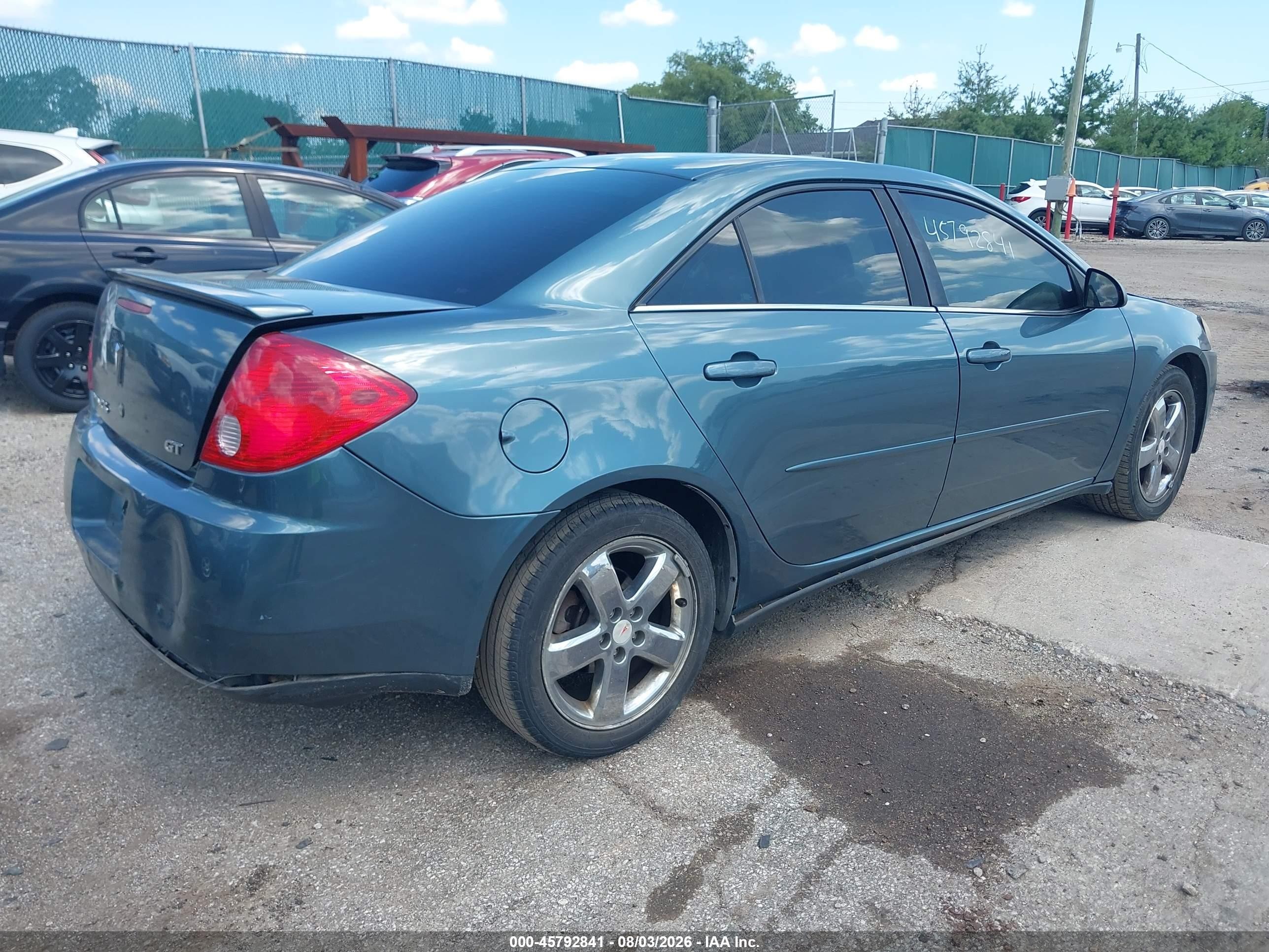 2006 Pontiac G6 Gt Blue vin: 1G2ZH578664173648