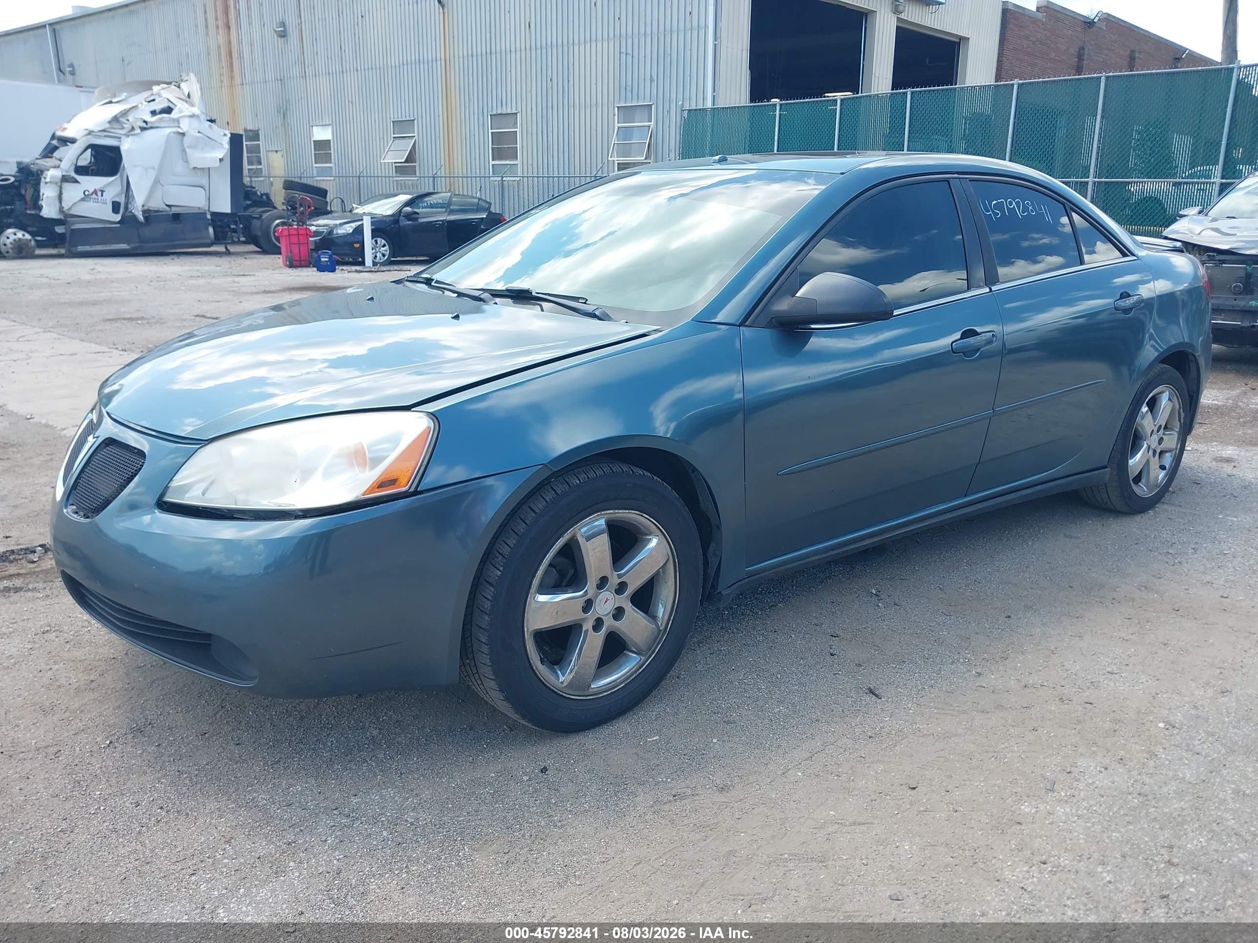 2006 Pontiac G6 Gt Blue vin: 1G2ZH578664173648