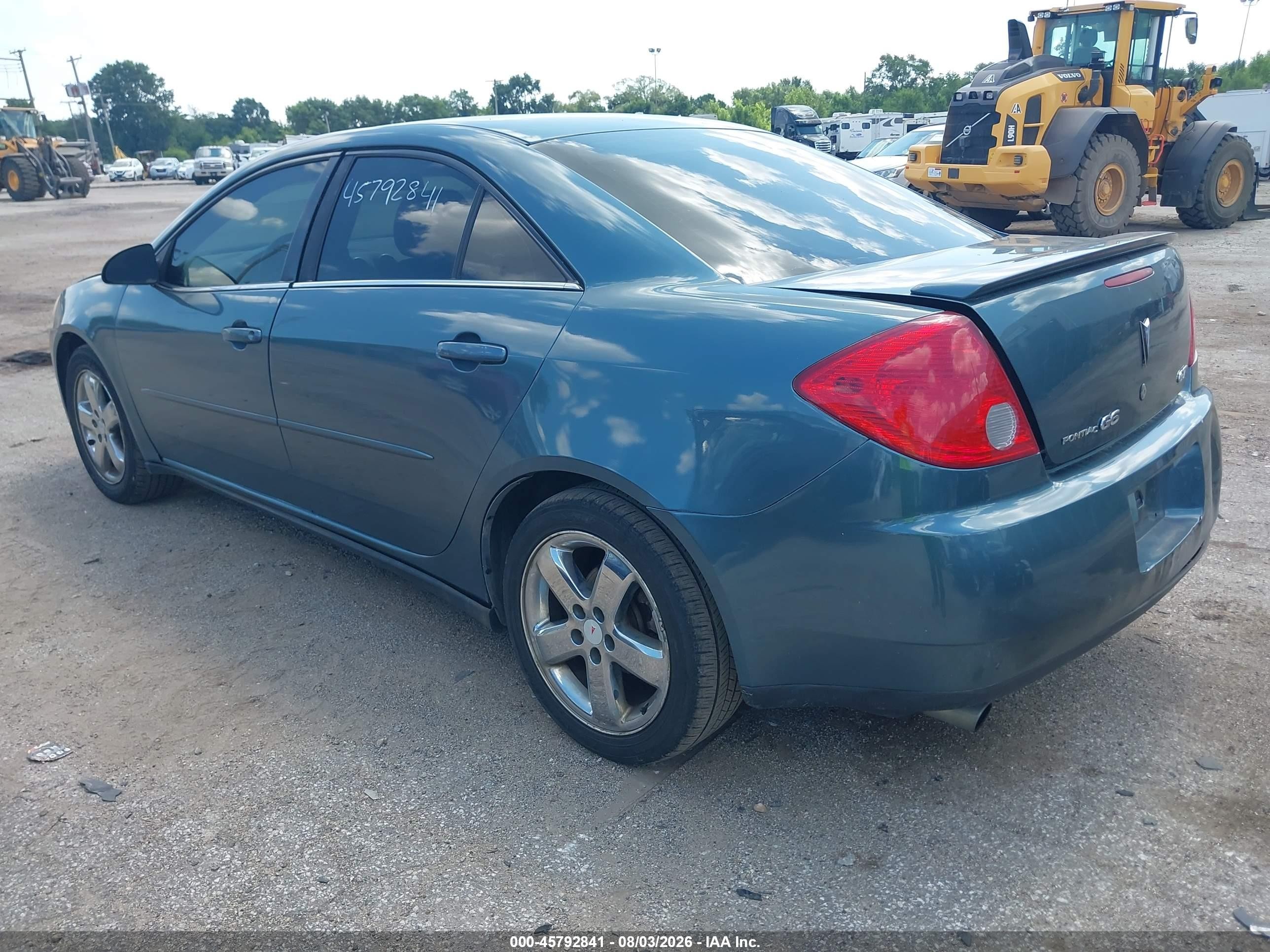 2006 Pontiac G6 Gt Blue vin: 1G2ZH578664173648