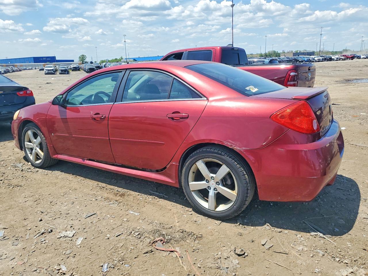 2008 Pontiac G6 Gt Burgundy vin: 1G2ZH57N084148446