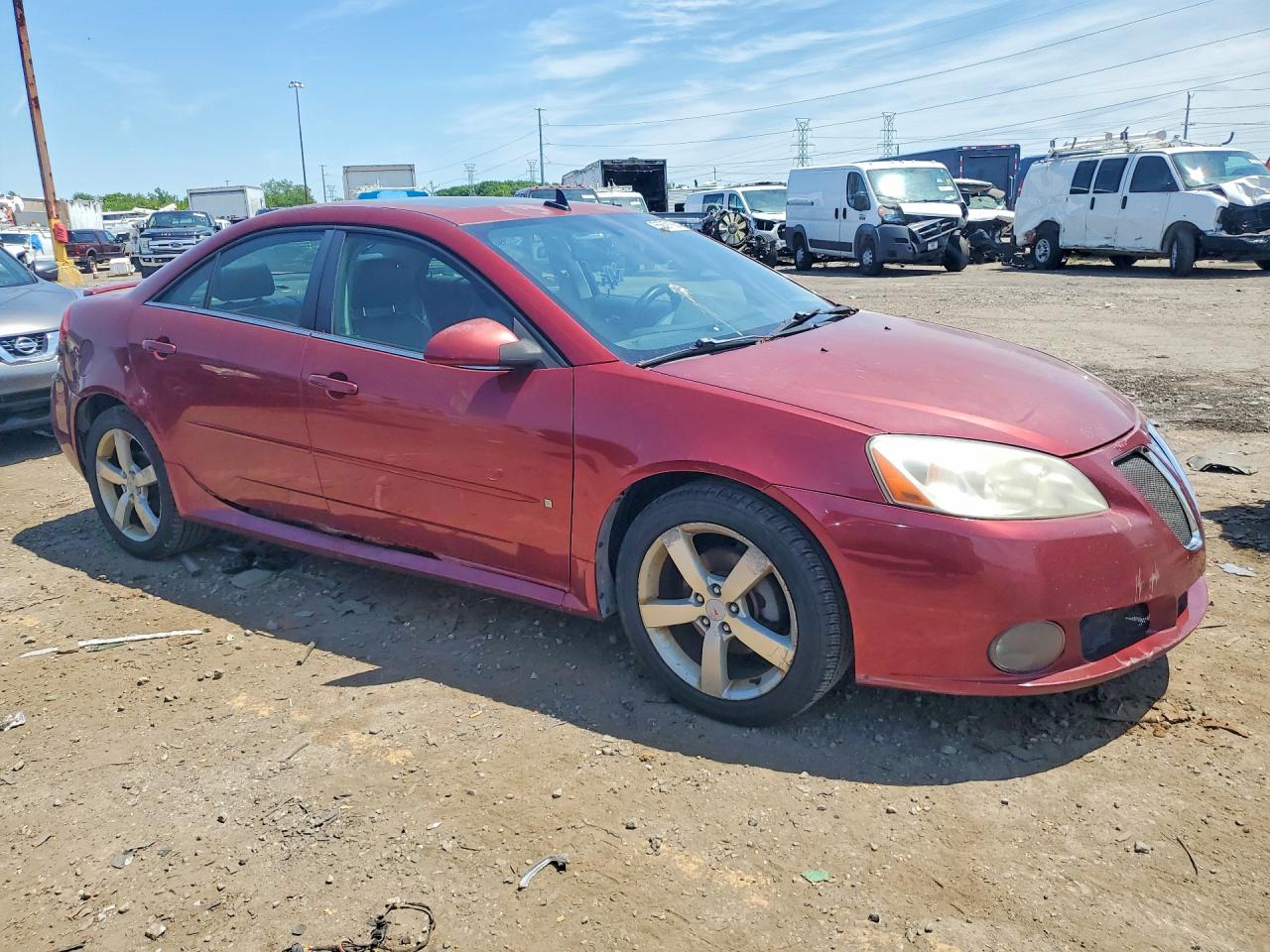 2008 Pontiac G6 Gt Burgundy vin: 1G2ZH57N084148446