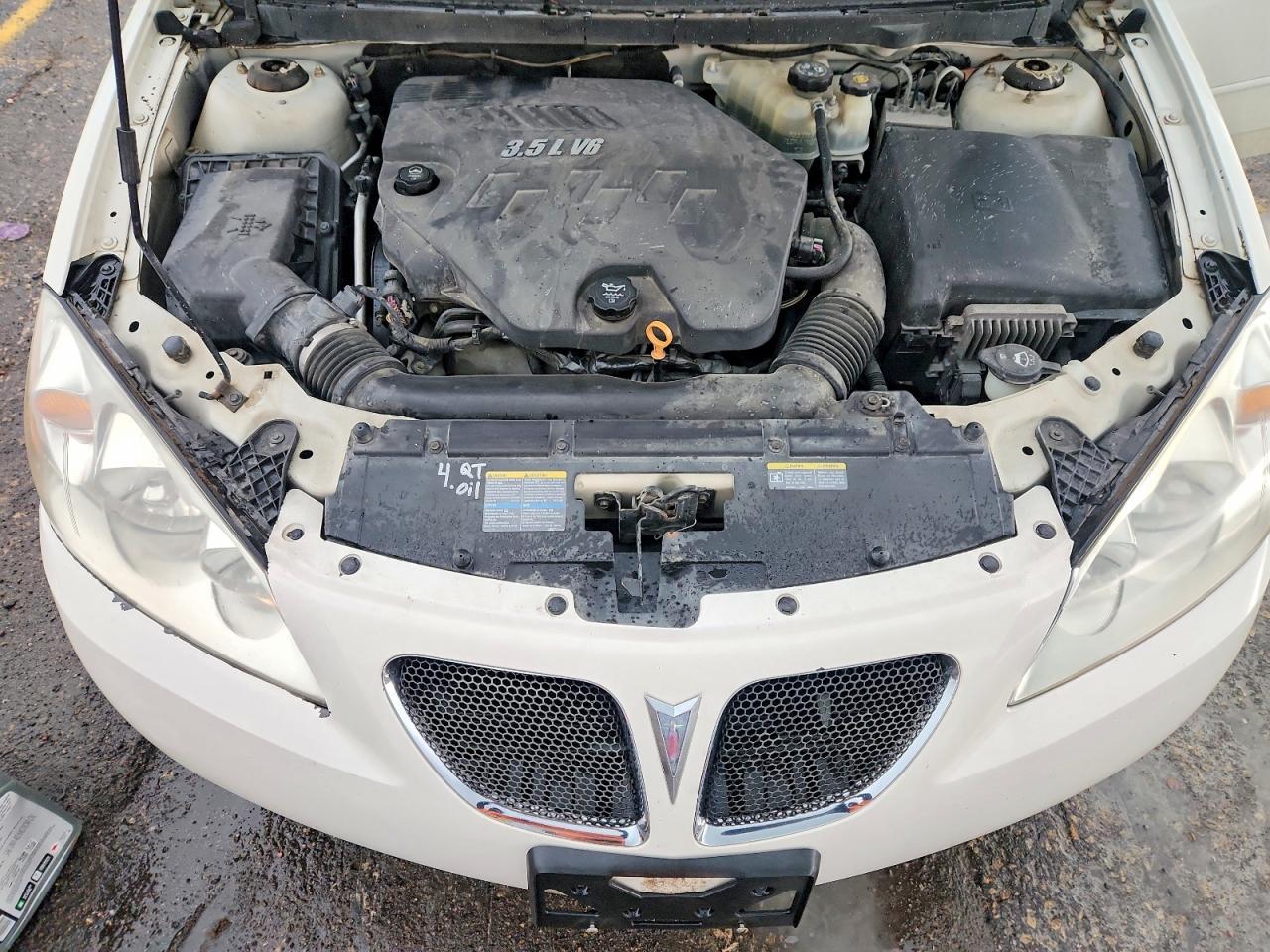 2008 Pontiac G6 Gt Белый vin: 1G2ZH57N084183861