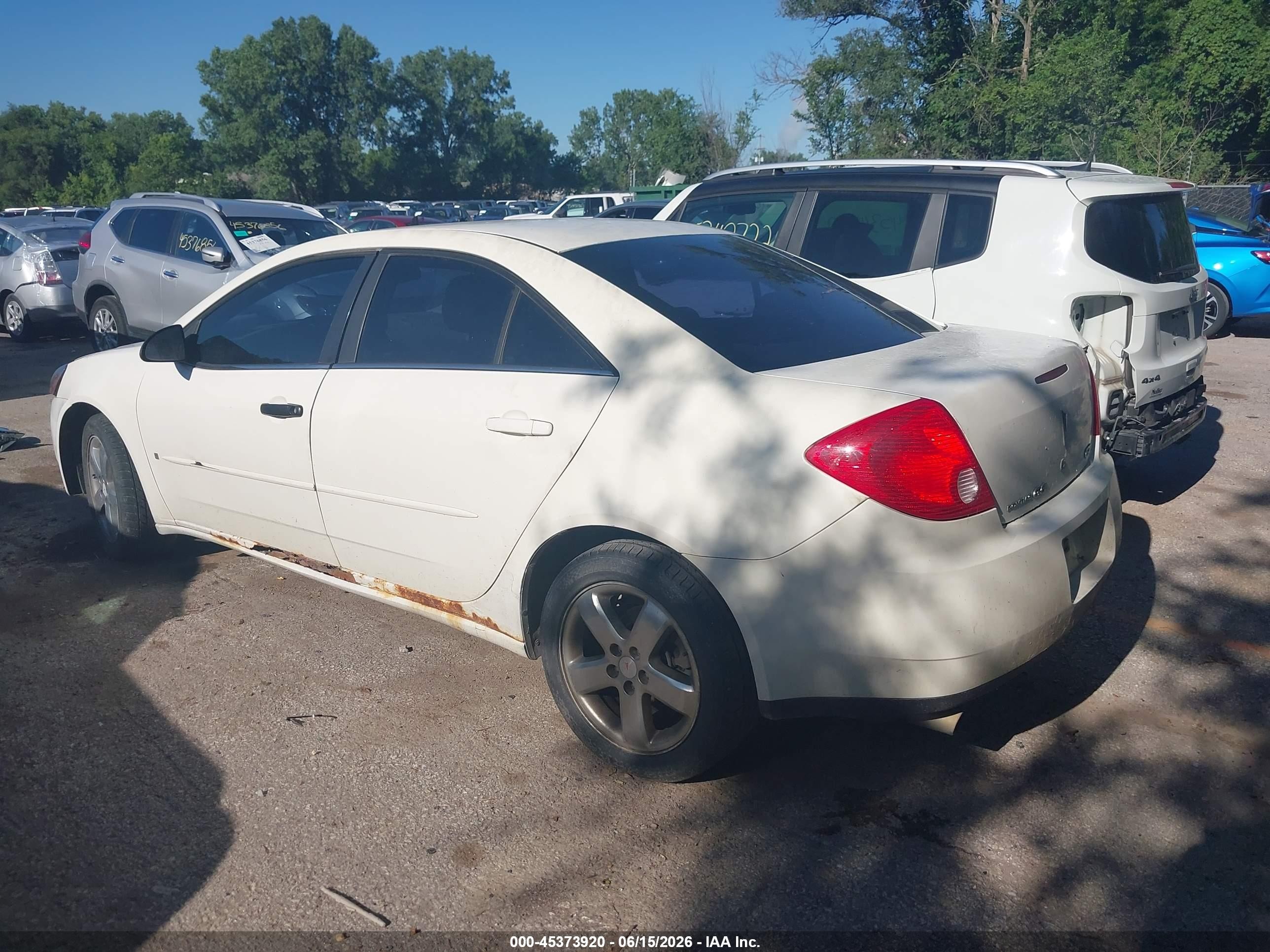 2008 Pontiac G6 Gt Белый vin: 1G2ZH57N184119554