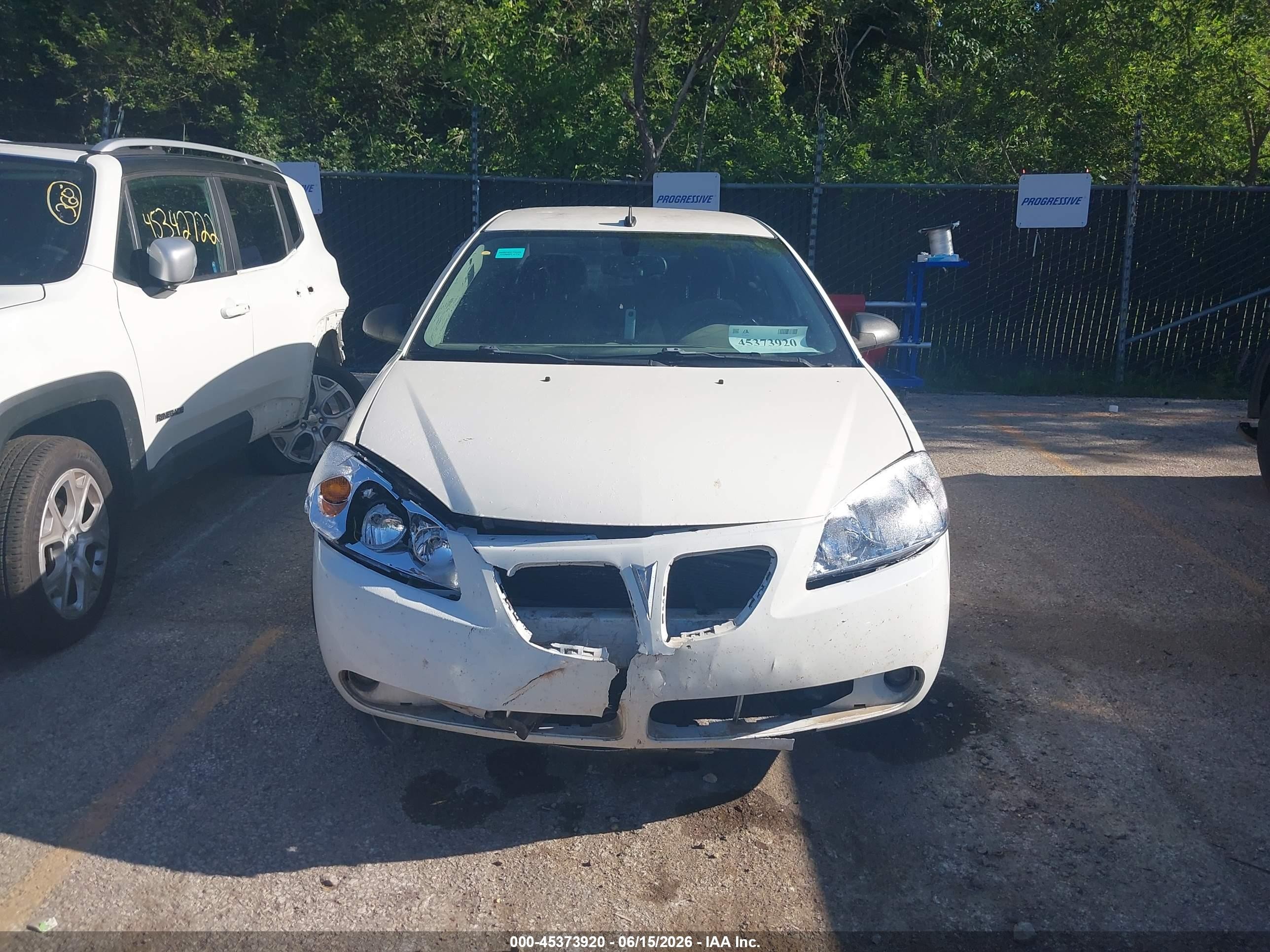 2008 Pontiac G6 Gt Белый vin: 1G2ZH57N184119554