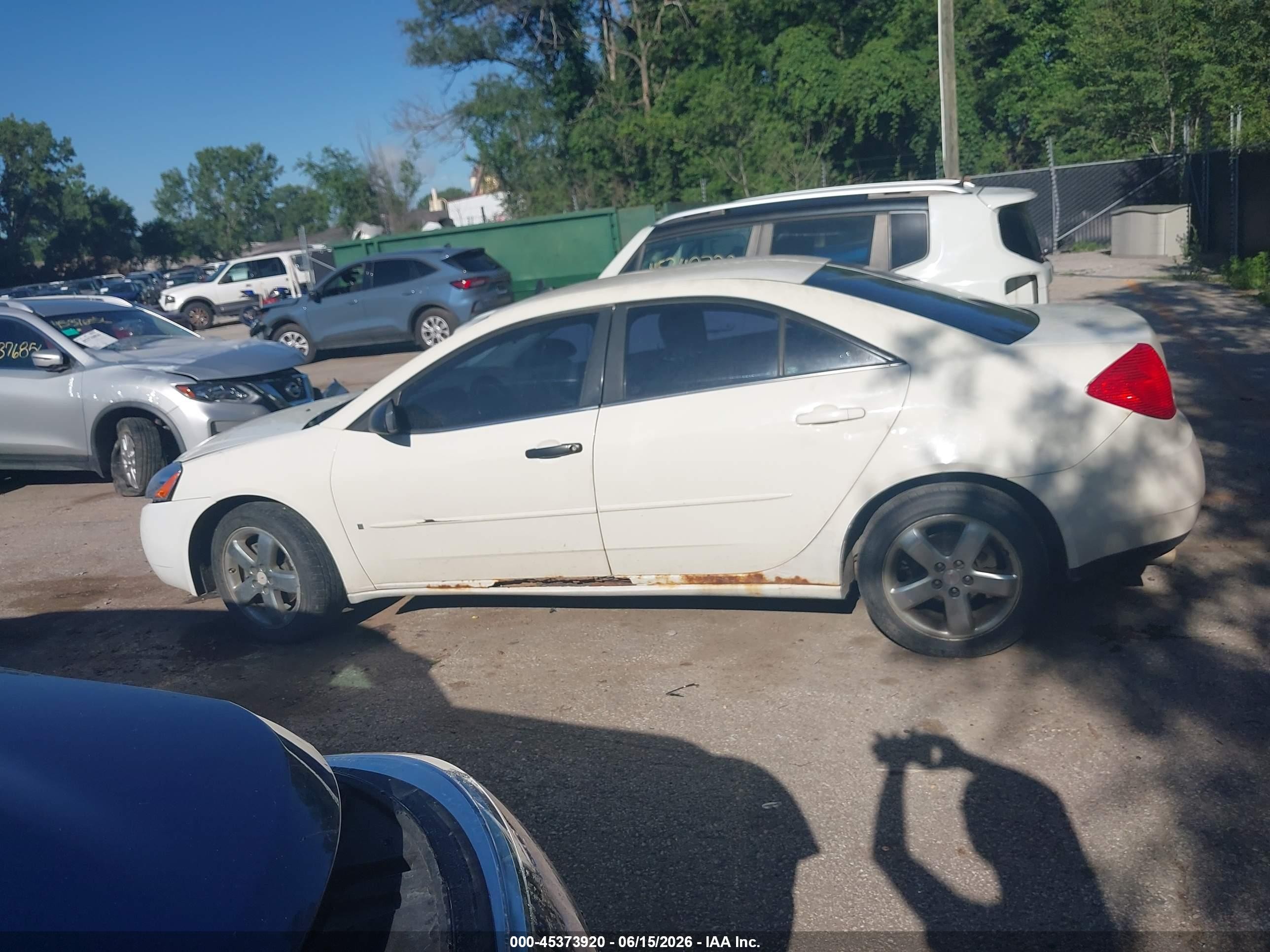 2008 Pontiac G6 Gt Белый vin: 1G2ZH57N184119554