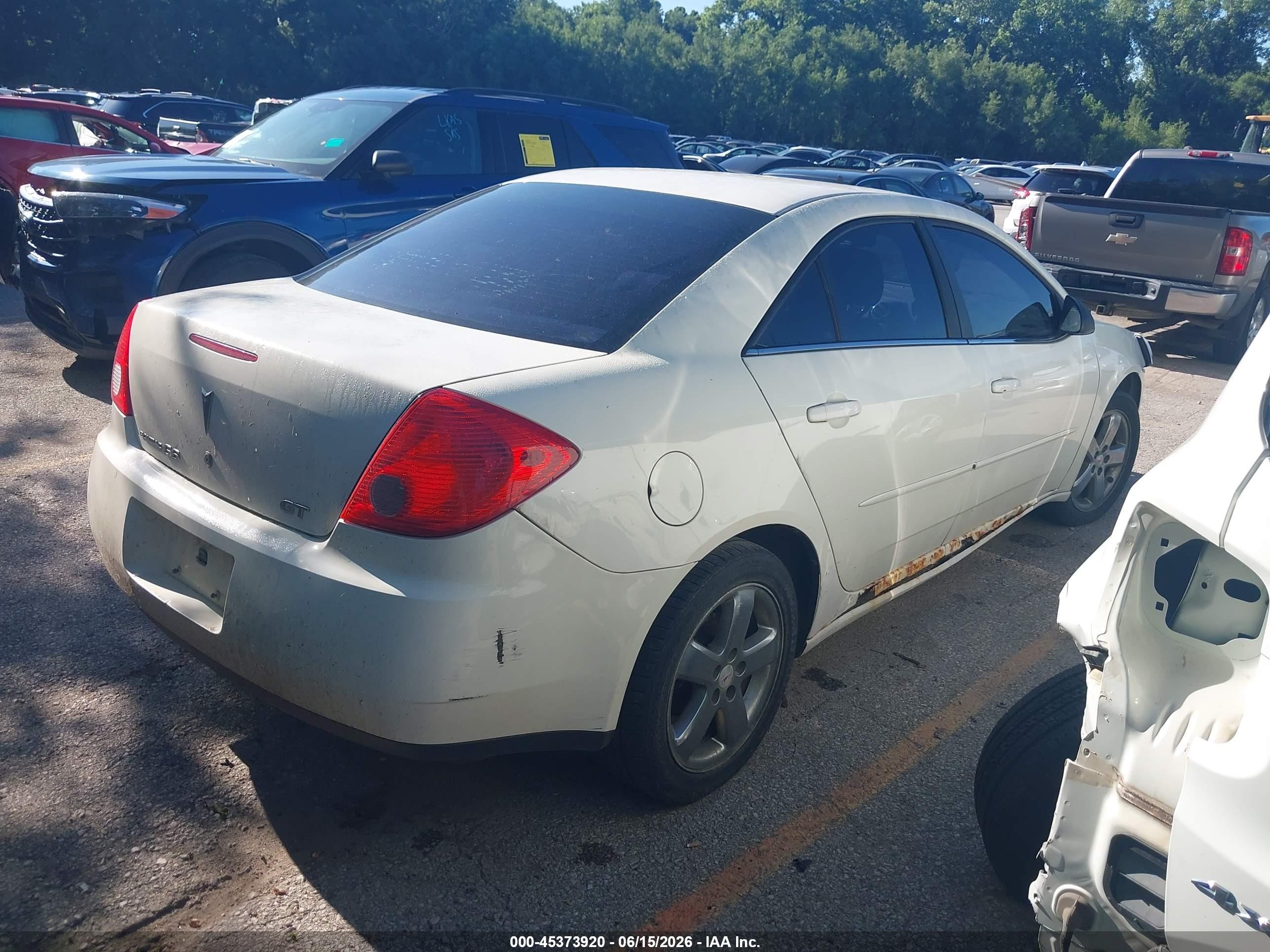 2008 Pontiac G6 Gt Белый vin: 1G2ZH57N184119554