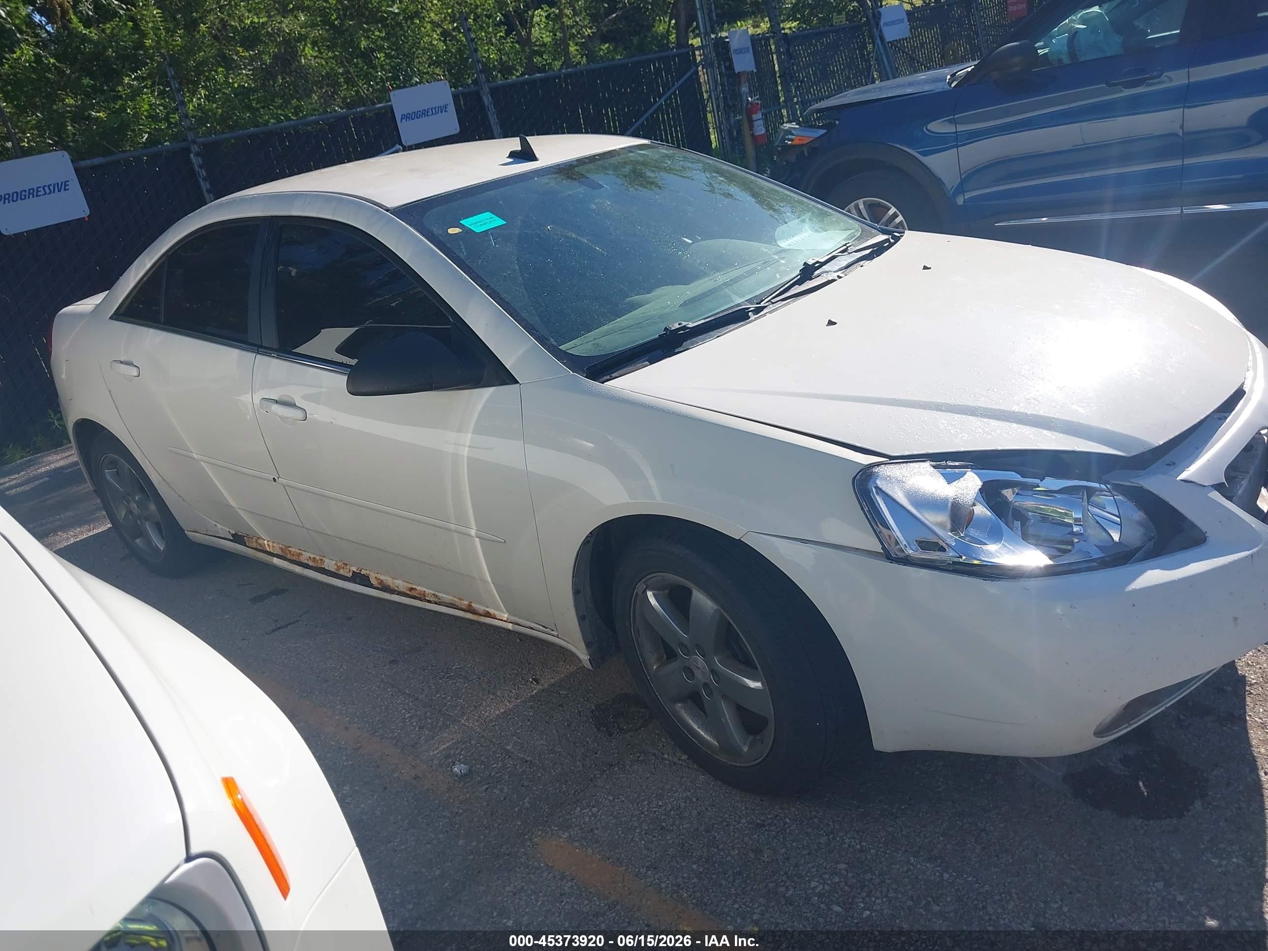 2008 Pontiac G6 Gt Белый vin: 1G2ZH57N184119554