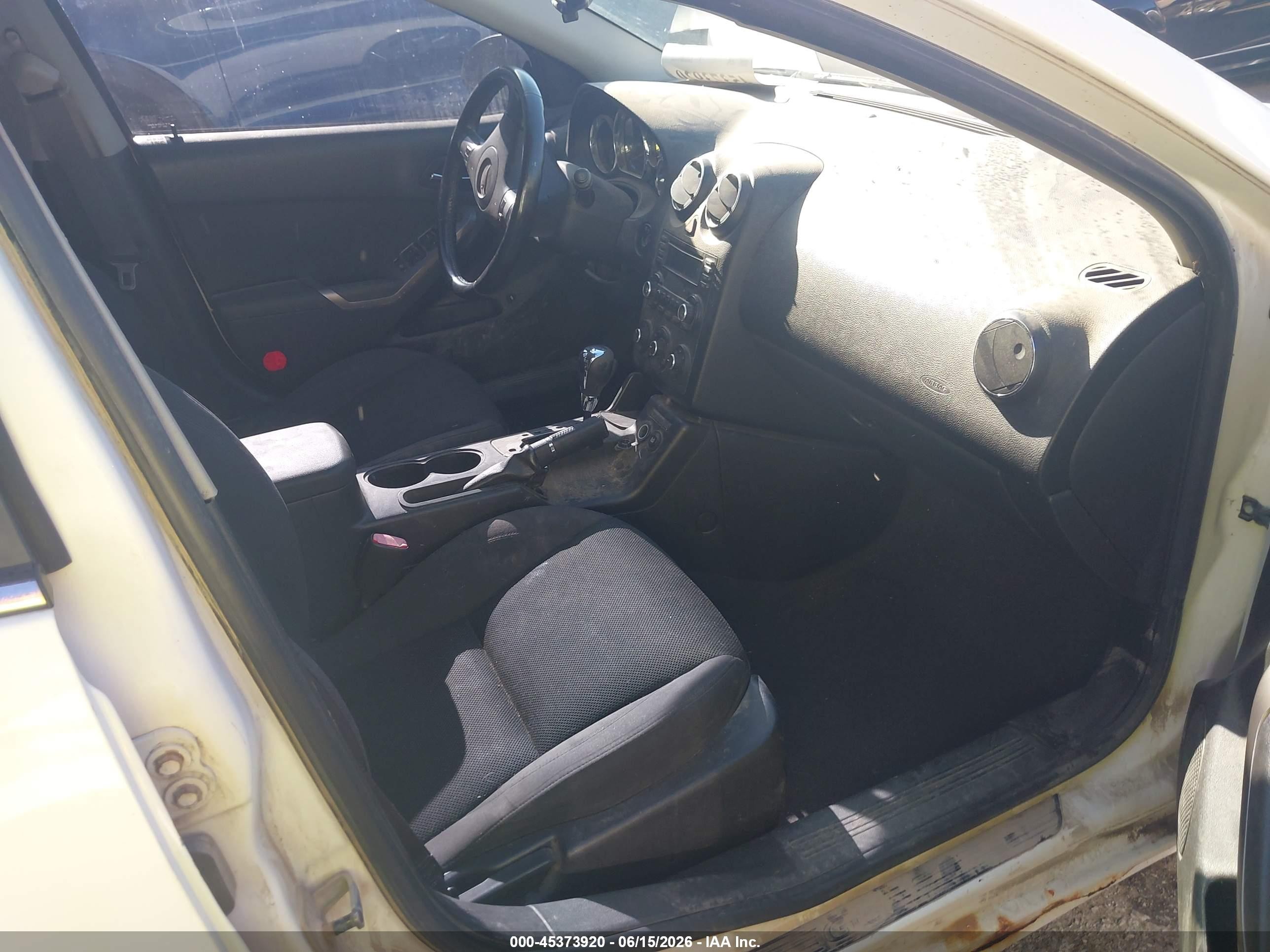 2008 Pontiac G6 Gt Белый vin: 1G2ZH57N184119554