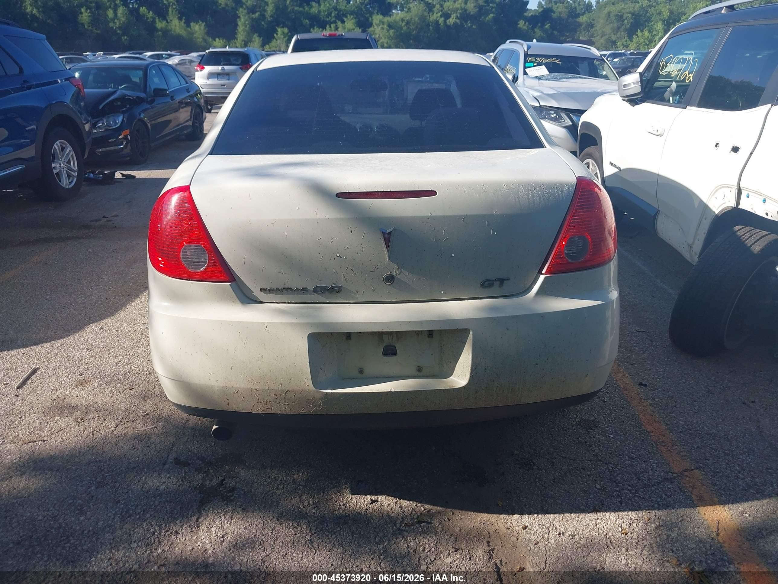 2008 Pontiac G6 Gt Белый vin: 1G2ZH57N184119554