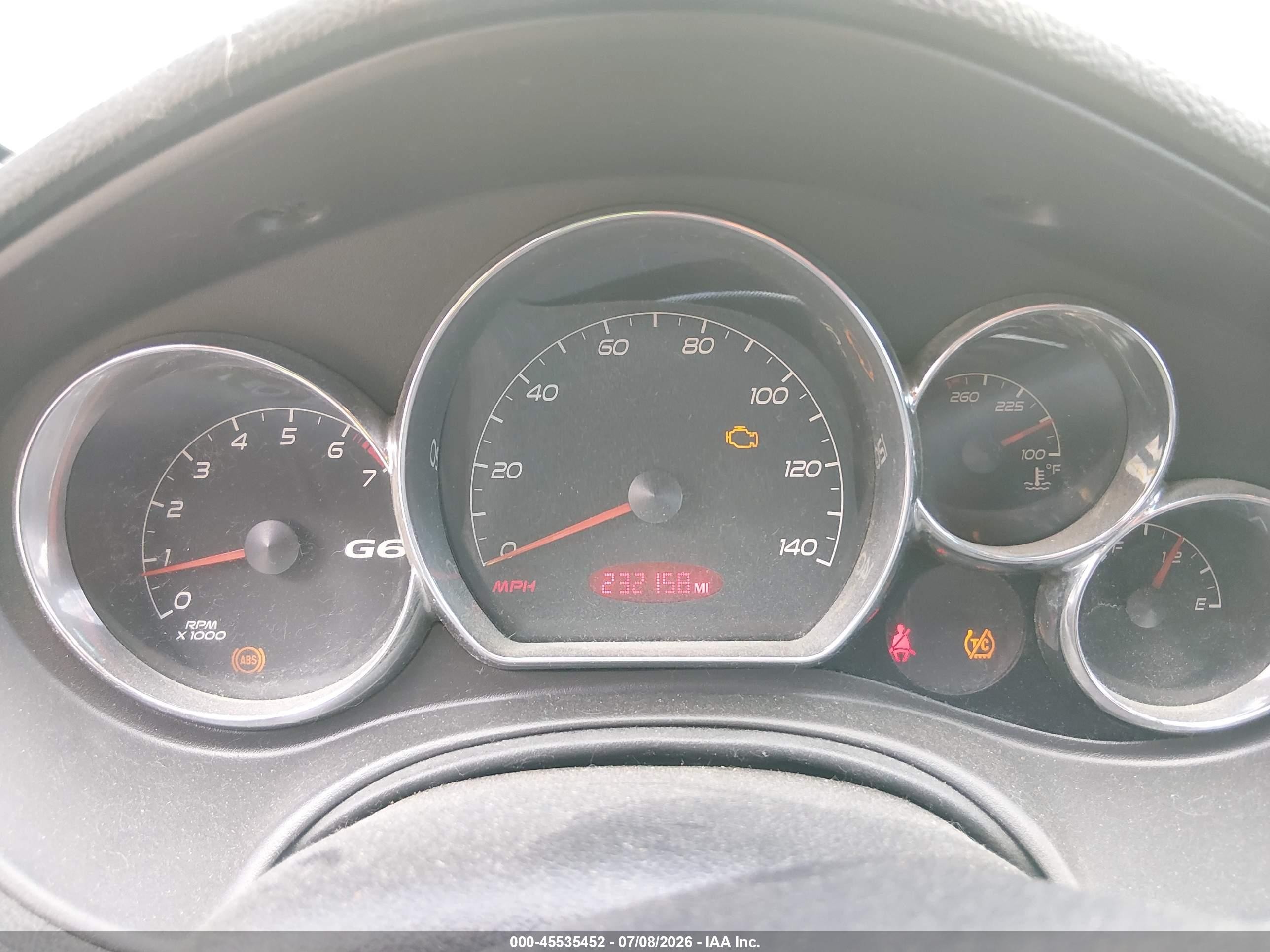 2008 Pontiac G6 Gt Серый vin: 1G2ZH57N184126990