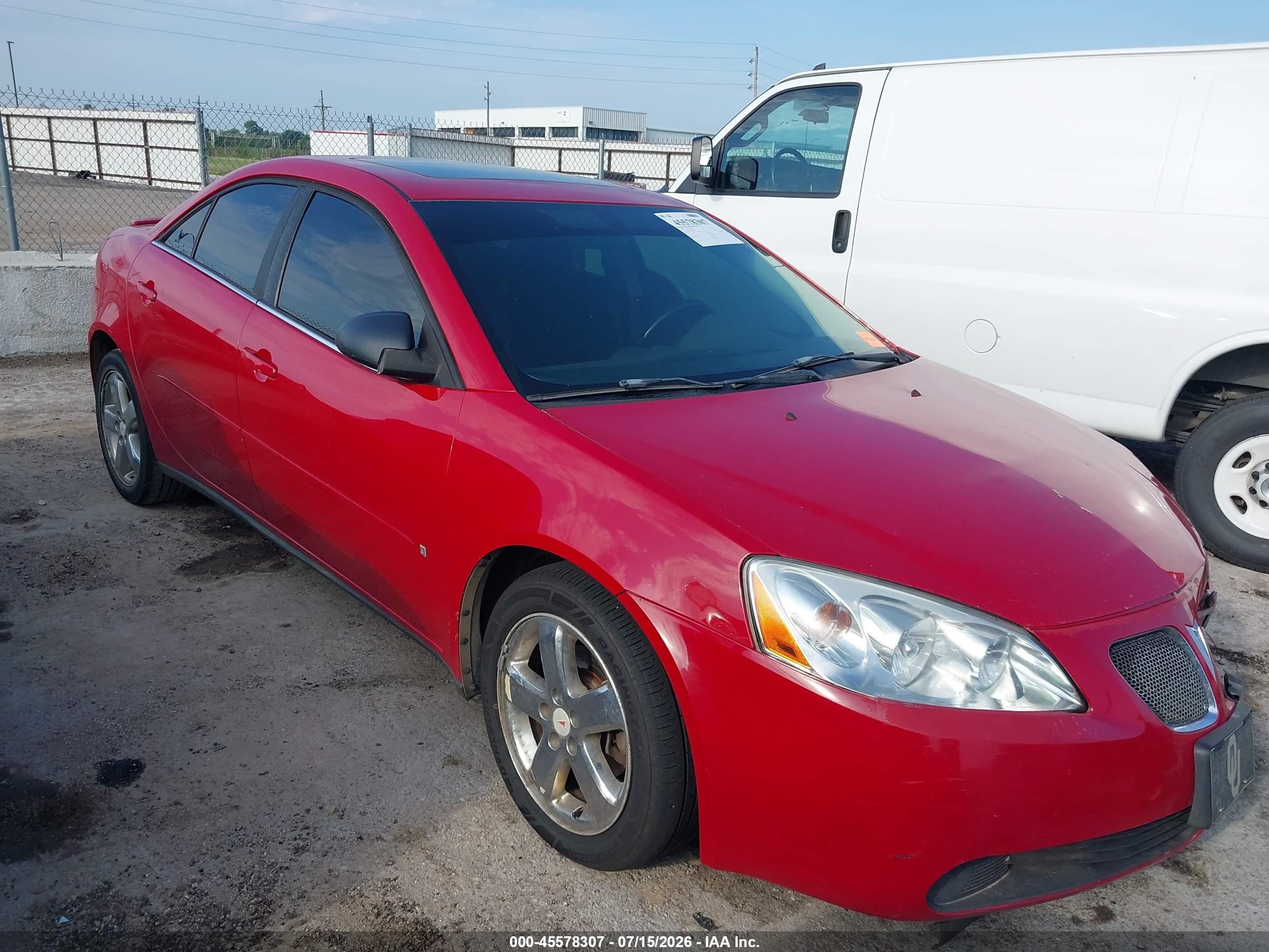 2007 Pontiac G6 Gt Red vin: 1G2ZH57N274168759