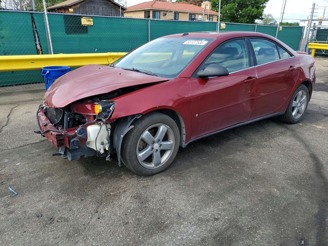 2008 Pontiac G6 Gt Burgundy vin: 1G2ZH57N284128084