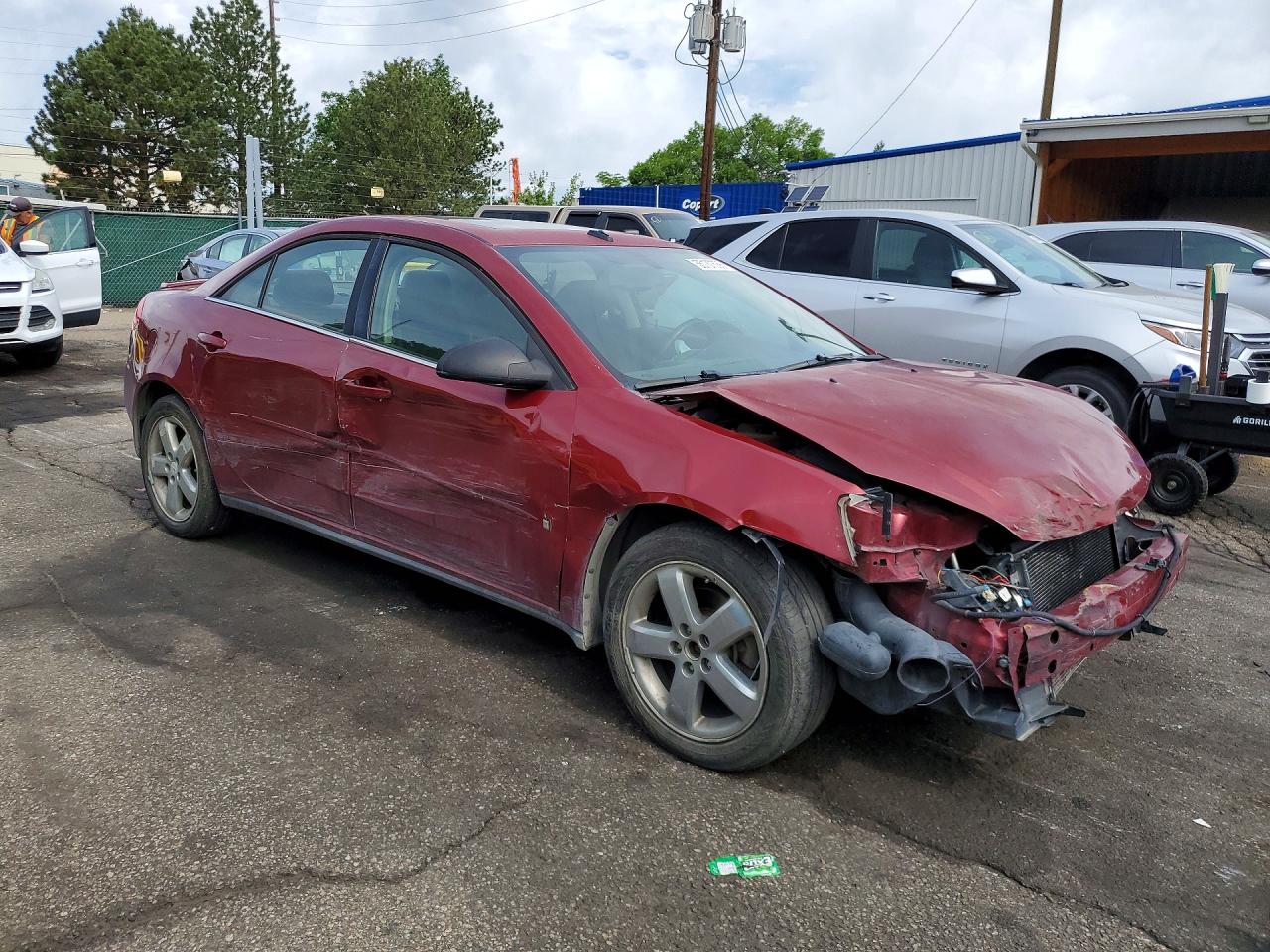 2008 Pontiac G6 Gt Burgundy vin: 1G2ZH57N284128084
