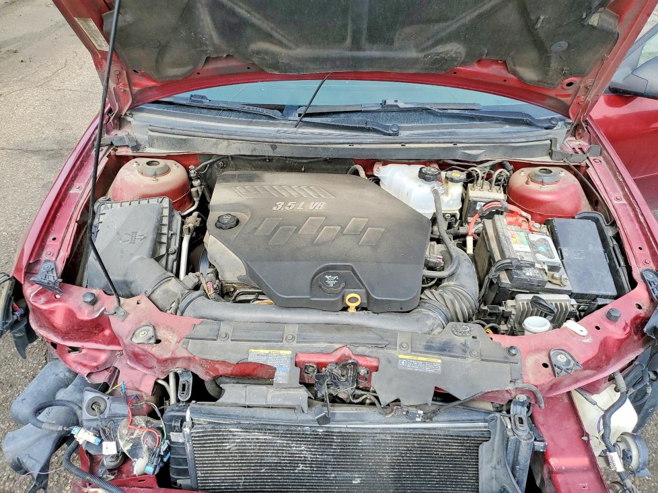 2008 Pontiac G6 Gt Burgundy vin: 1G2ZH57N284128084