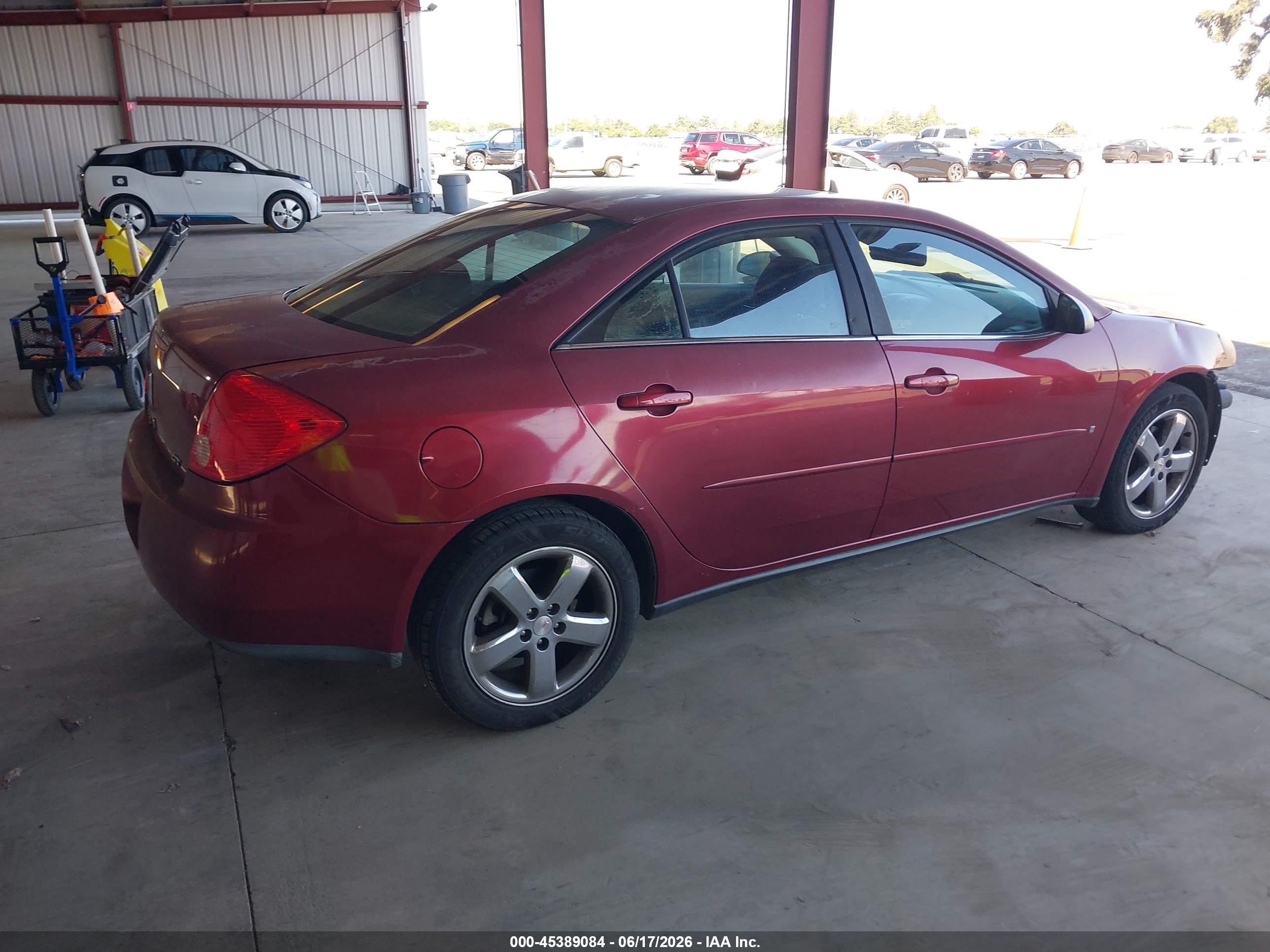 2008 Pontiac G6 Gt Red vin: 1G2ZH57N384202189
