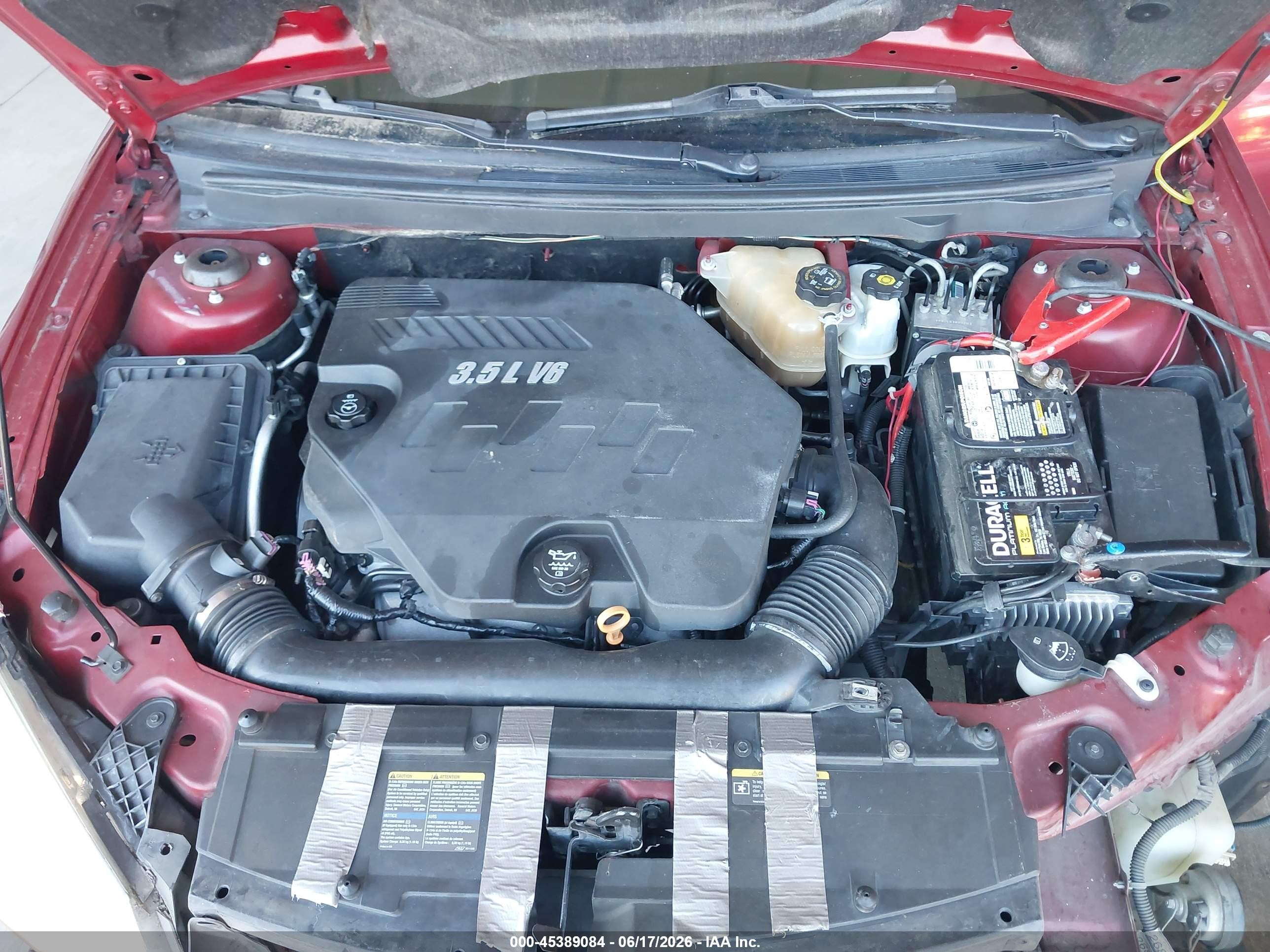 2008 Pontiac G6 Gt Red vin: 1G2ZH57N384202189