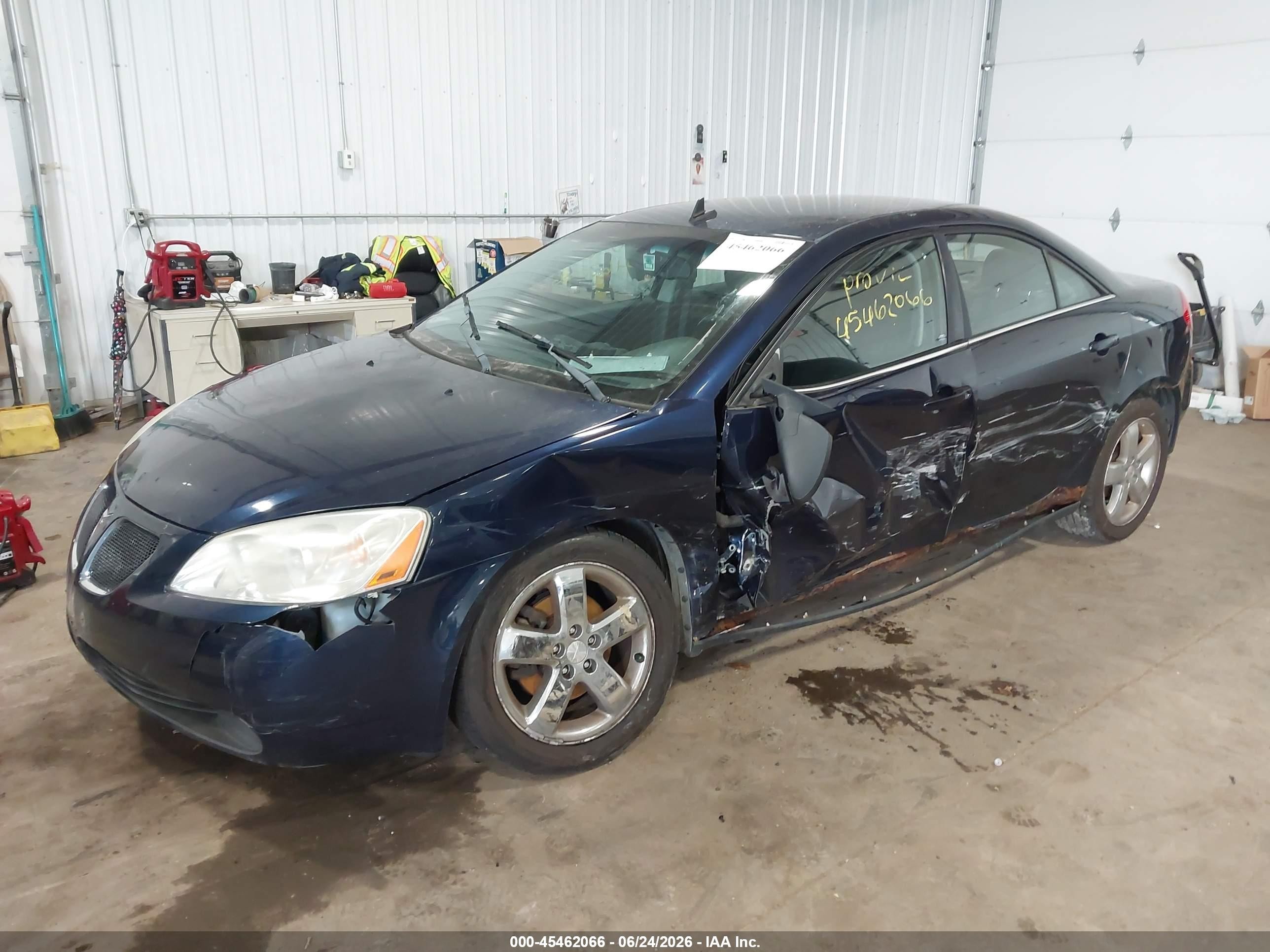 2008 Pontiac G6 Gt Синий vin: 1G2ZH57N384239985