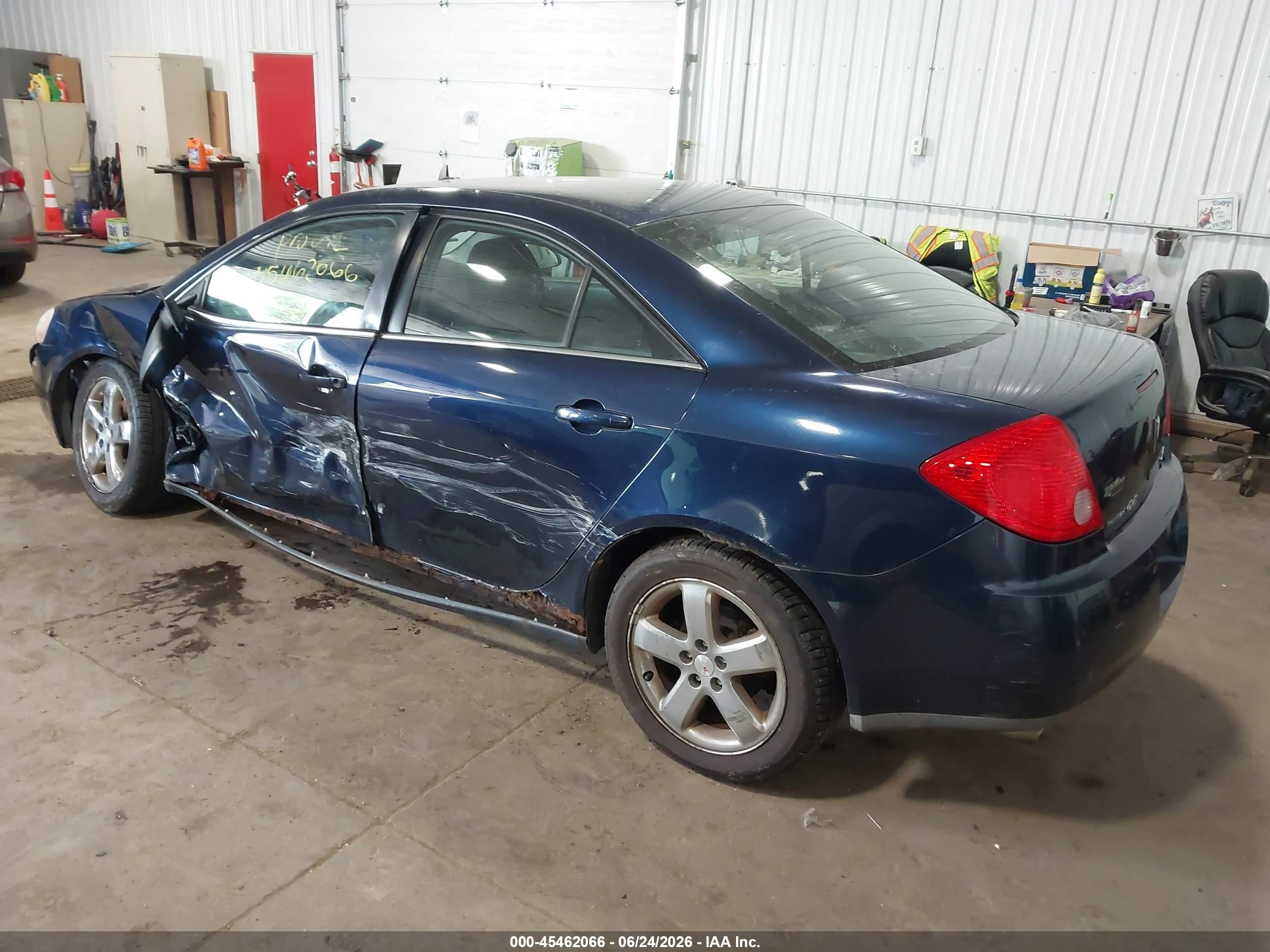 2008 Pontiac G6 Gt Синий vin: 1G2ZH57N384239985