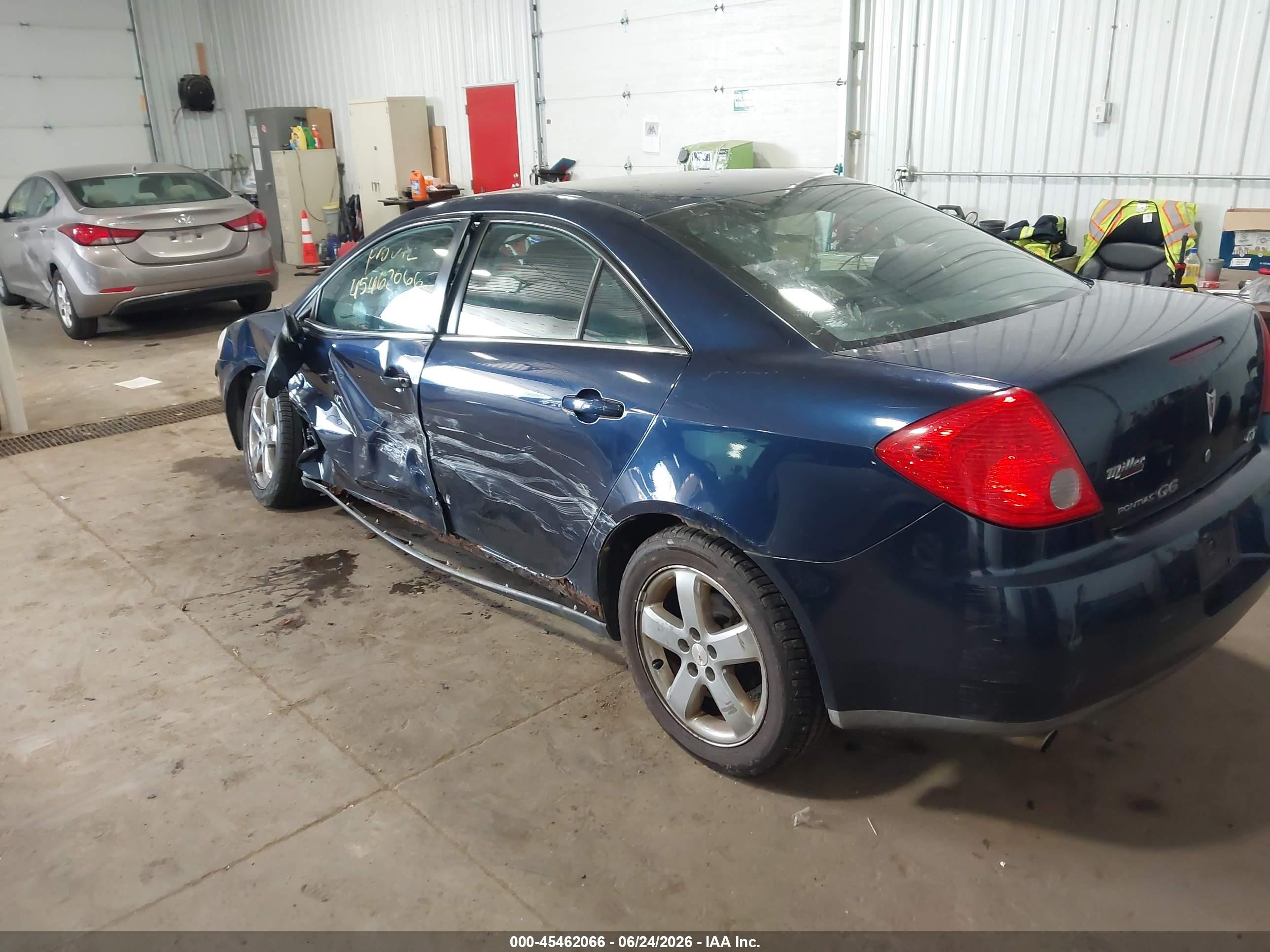 2008 Pontiac G6 Gt Синий vin: 1G2ZH57N384239985