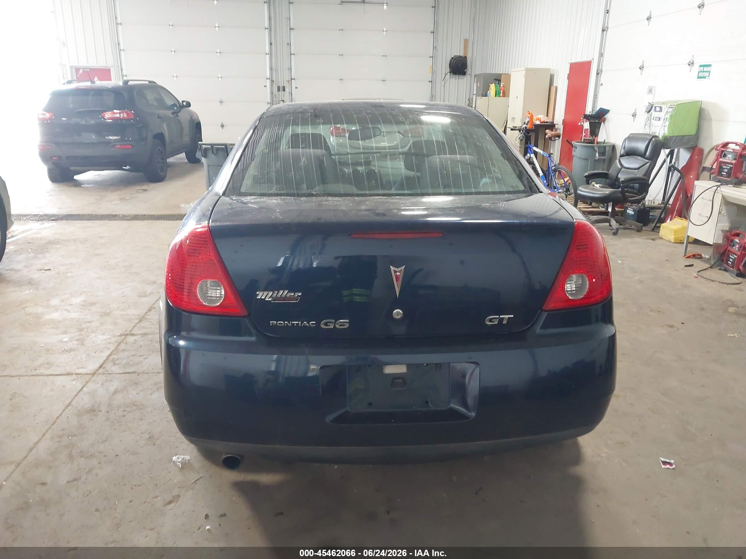 2008 Pontiac G6 Gt Синий vin: 1G2ZH57N384239985
