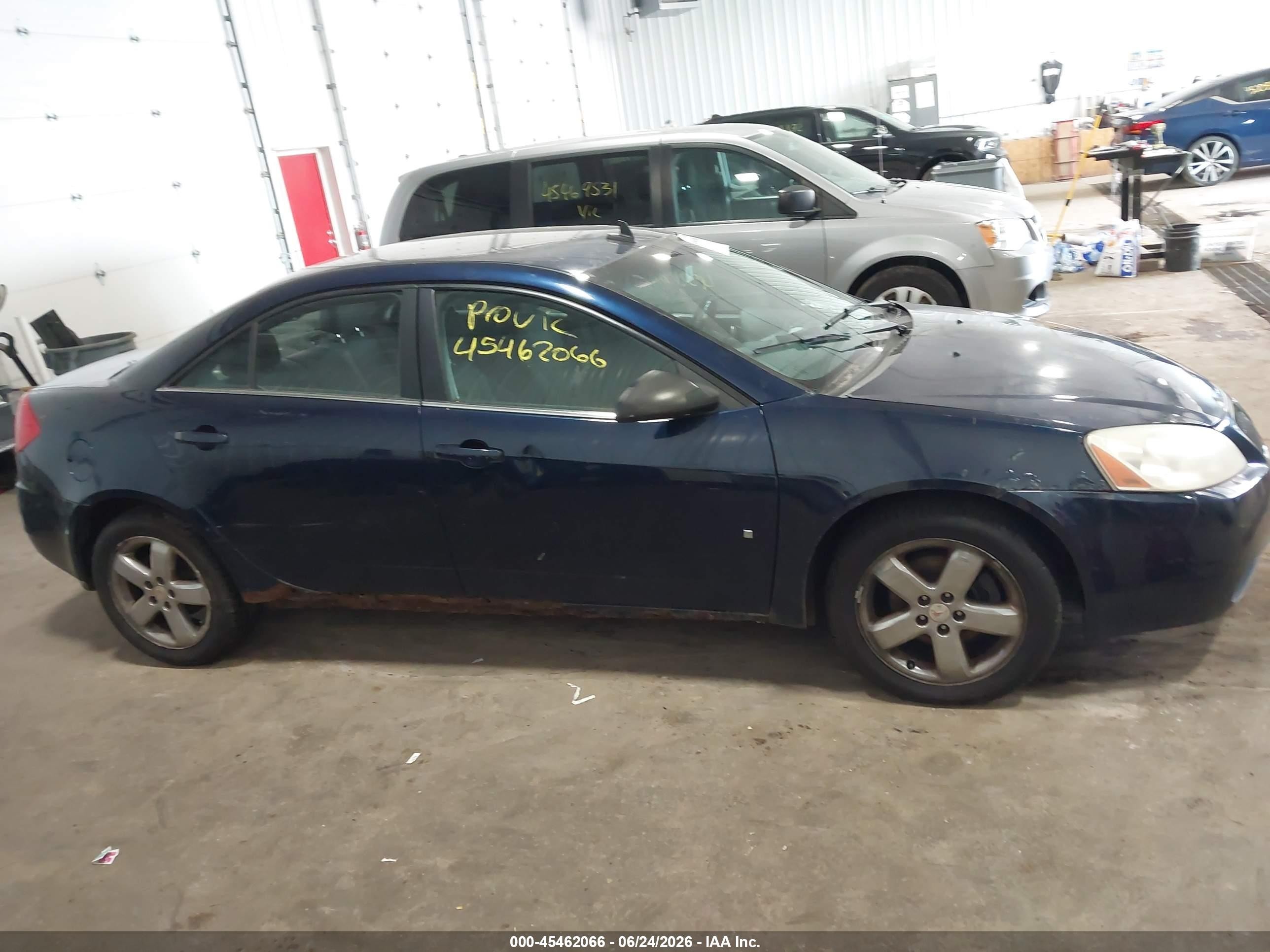 2008 Pontiac G6 Gt Синий vin: 1G2ZH57N384239985