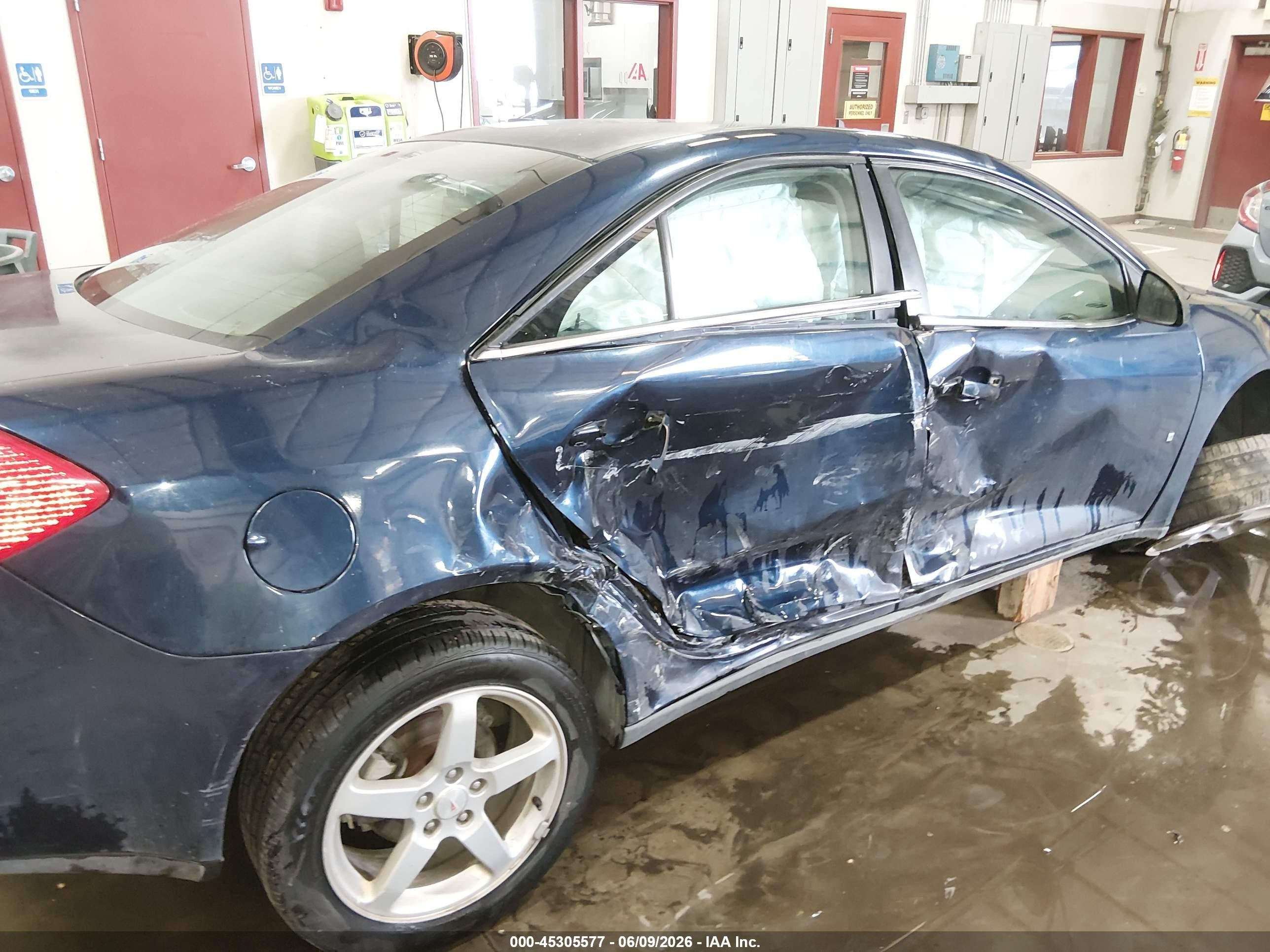 2009 Pontiac G6 Gt Blue vin: 1G2ZH57N394184889