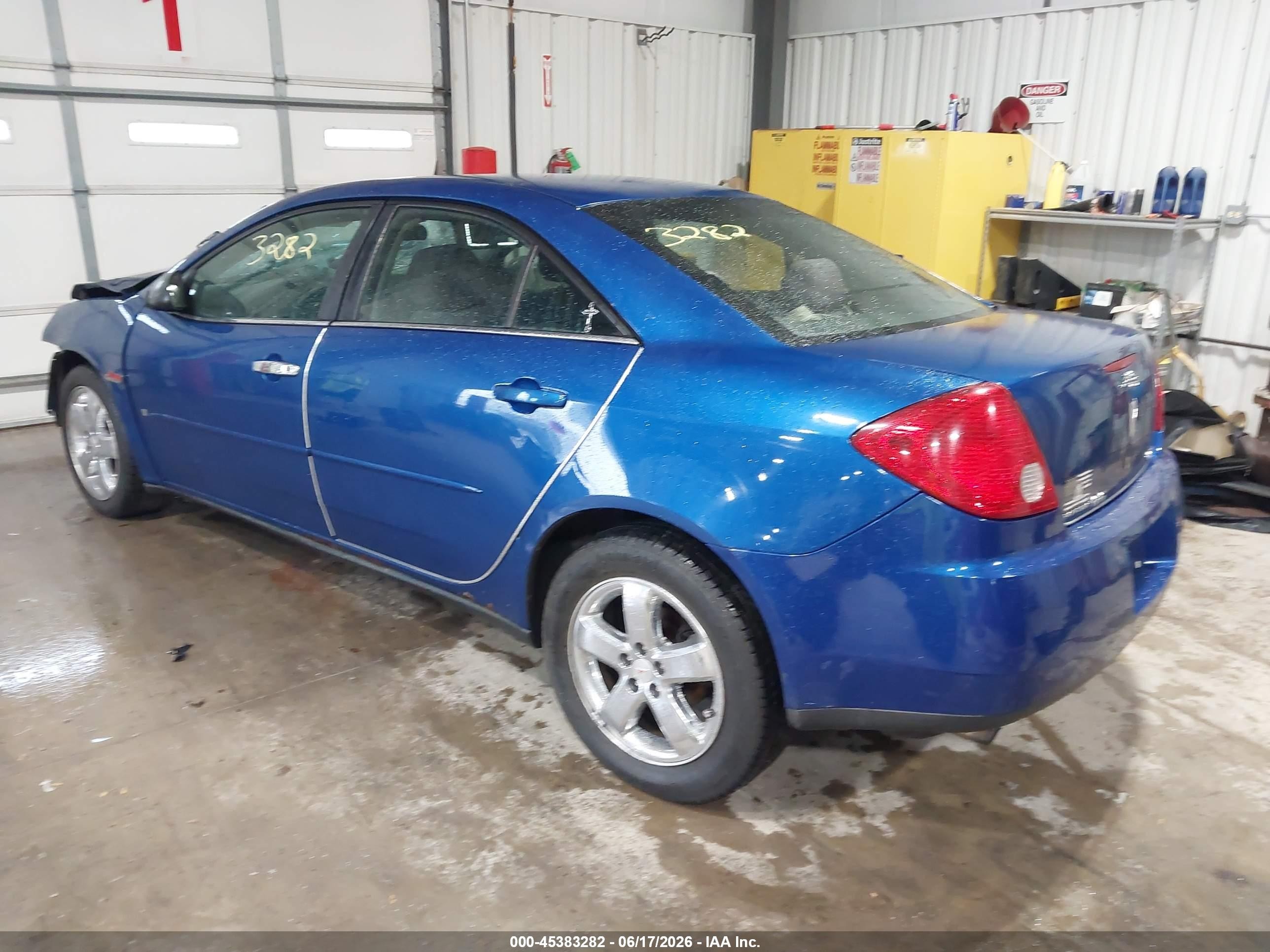 2007 Pontiac G6 Gt Blue vin: 1G2ZH57N474245180