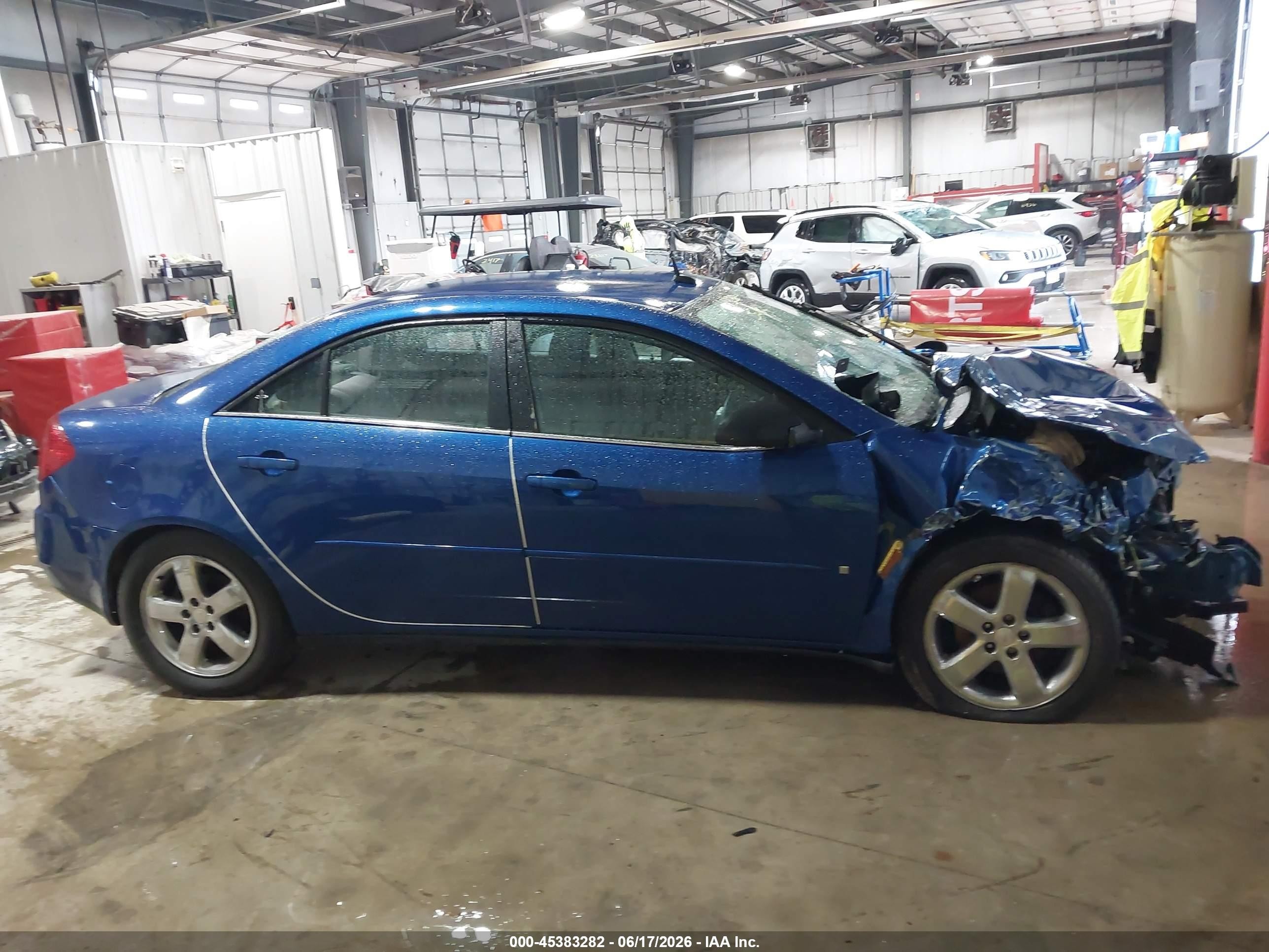 2007 Pontiac G6 Gt Blue vin: 1G2ZH57N474245180
