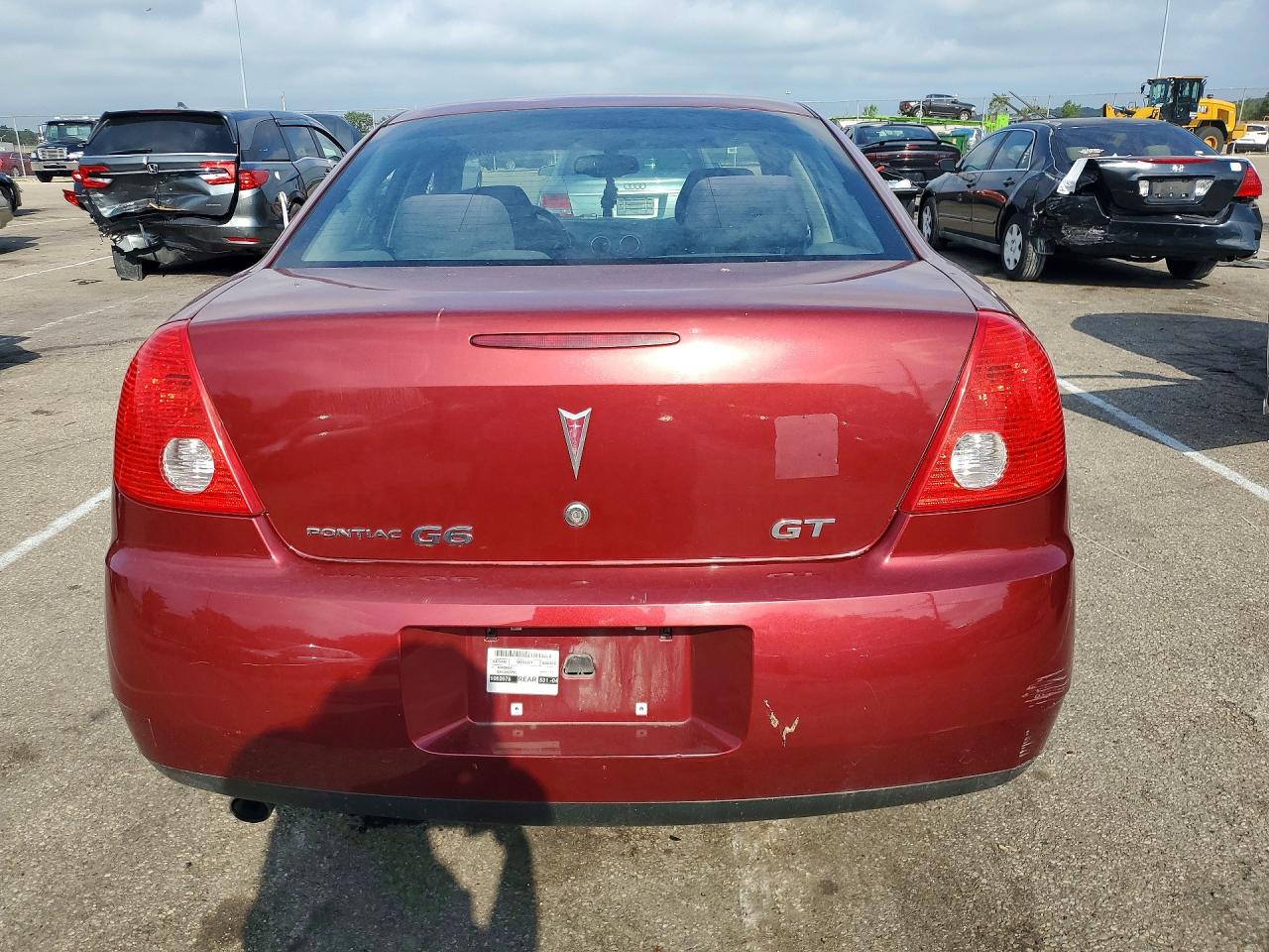 2008 Pontiac G6 Gt Red vin: 1G2ZH57N484131164