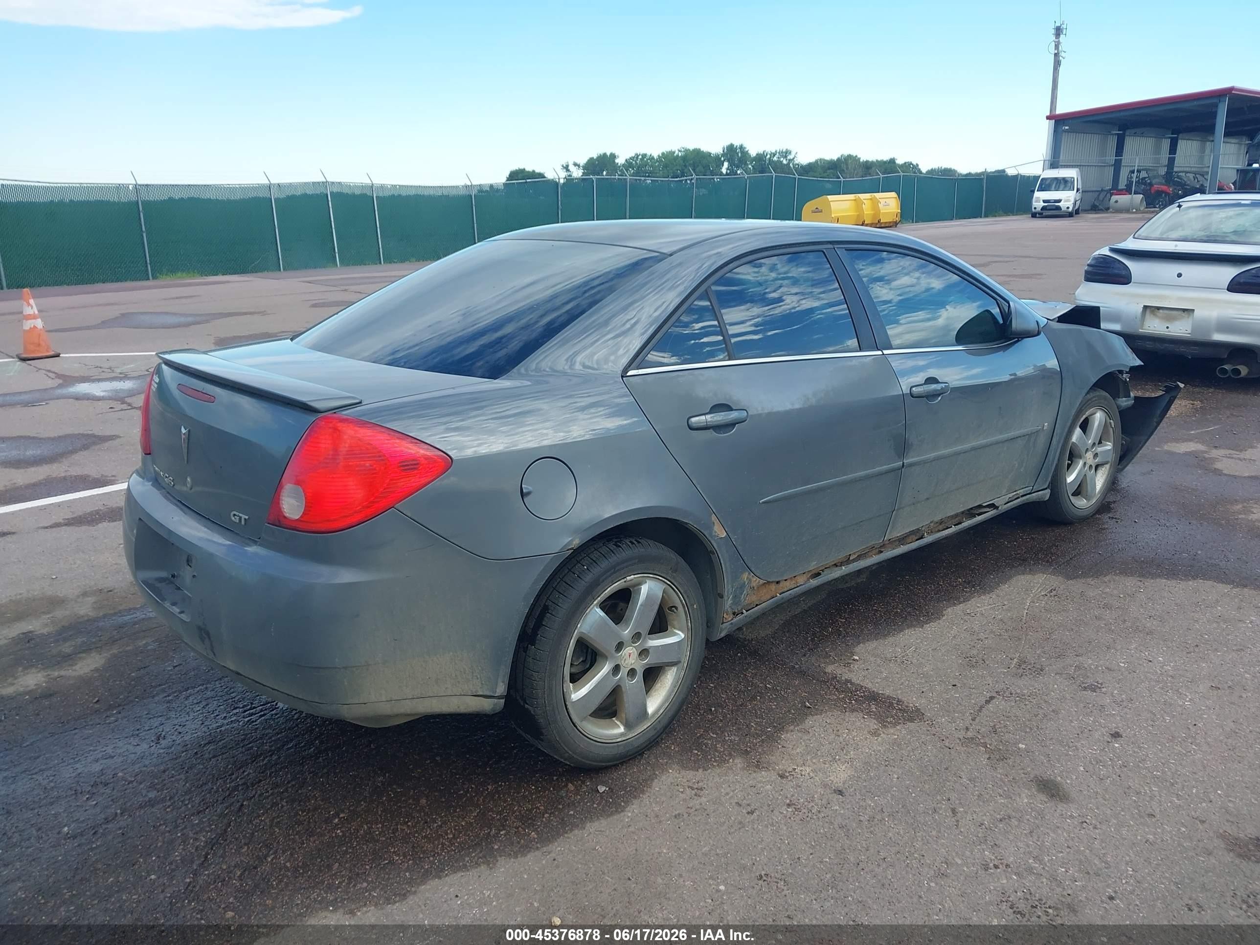 2008 Pontiac G6 Gt Gray vin: 1G2ZH57N484185466