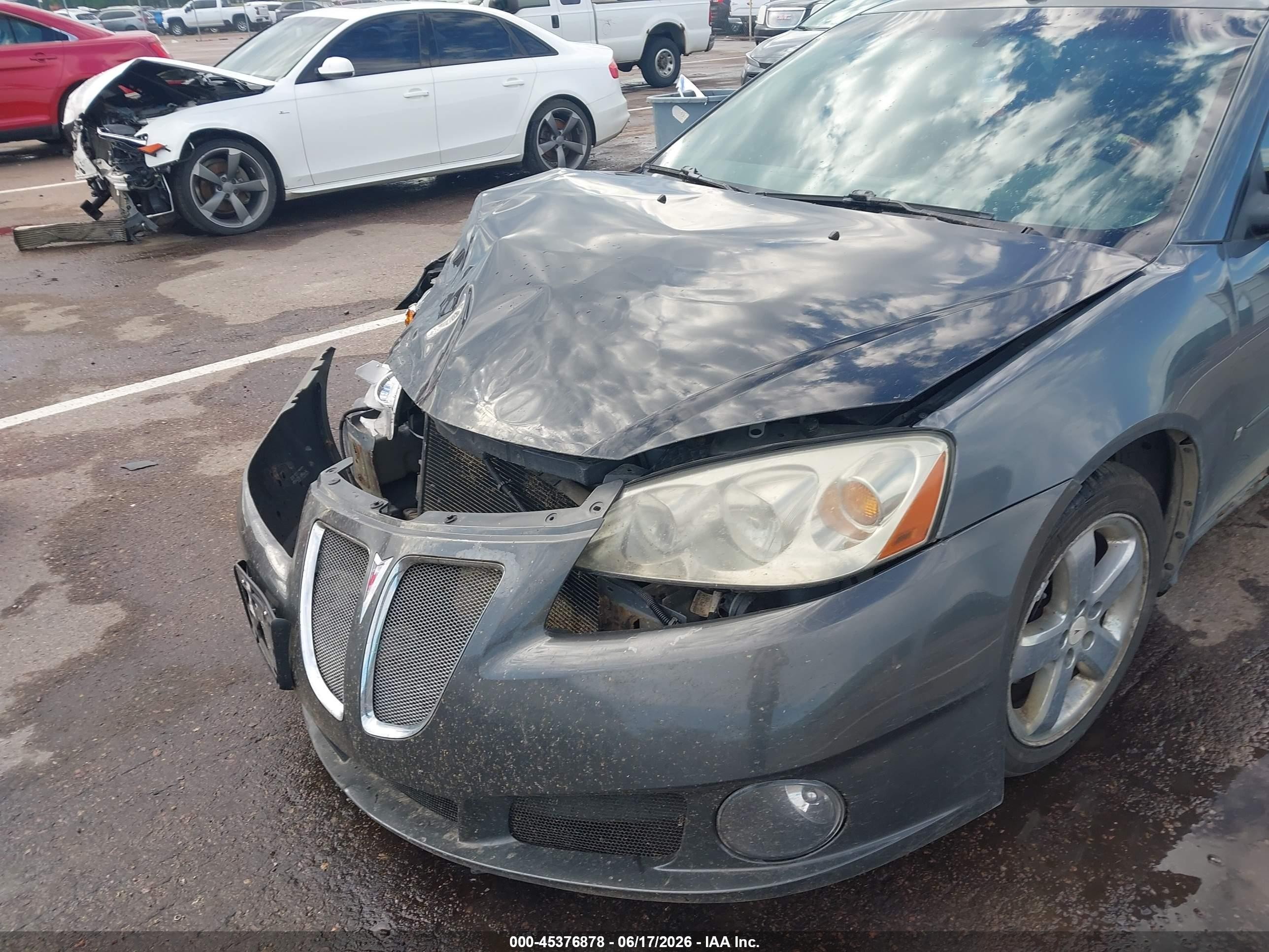 2008 Pontiac G6 Gt Gray vin: 1G2ZH57N484185466