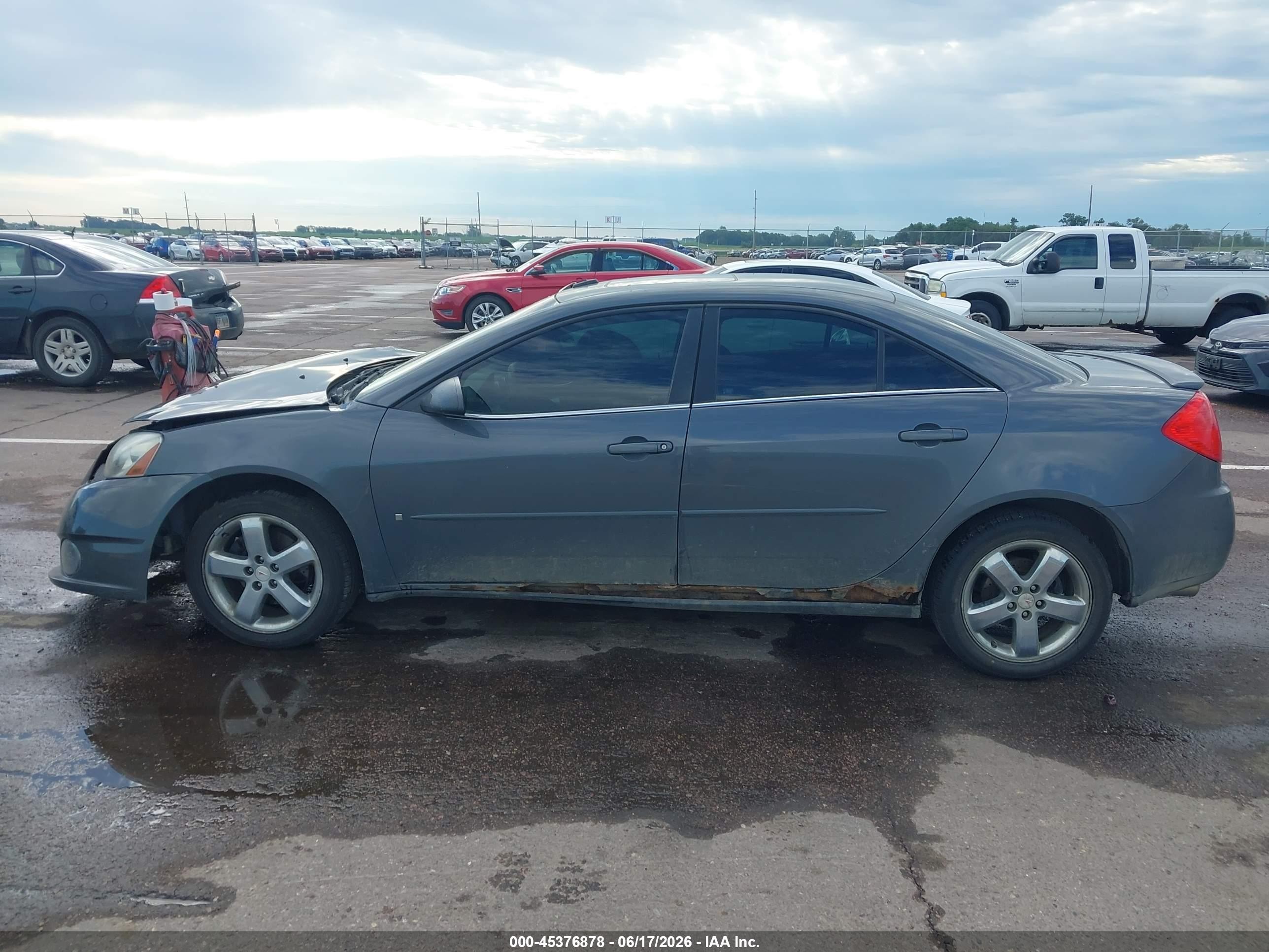 2008 Pontiac G6 Gt Gray vin: 1G2ZH57N484185466