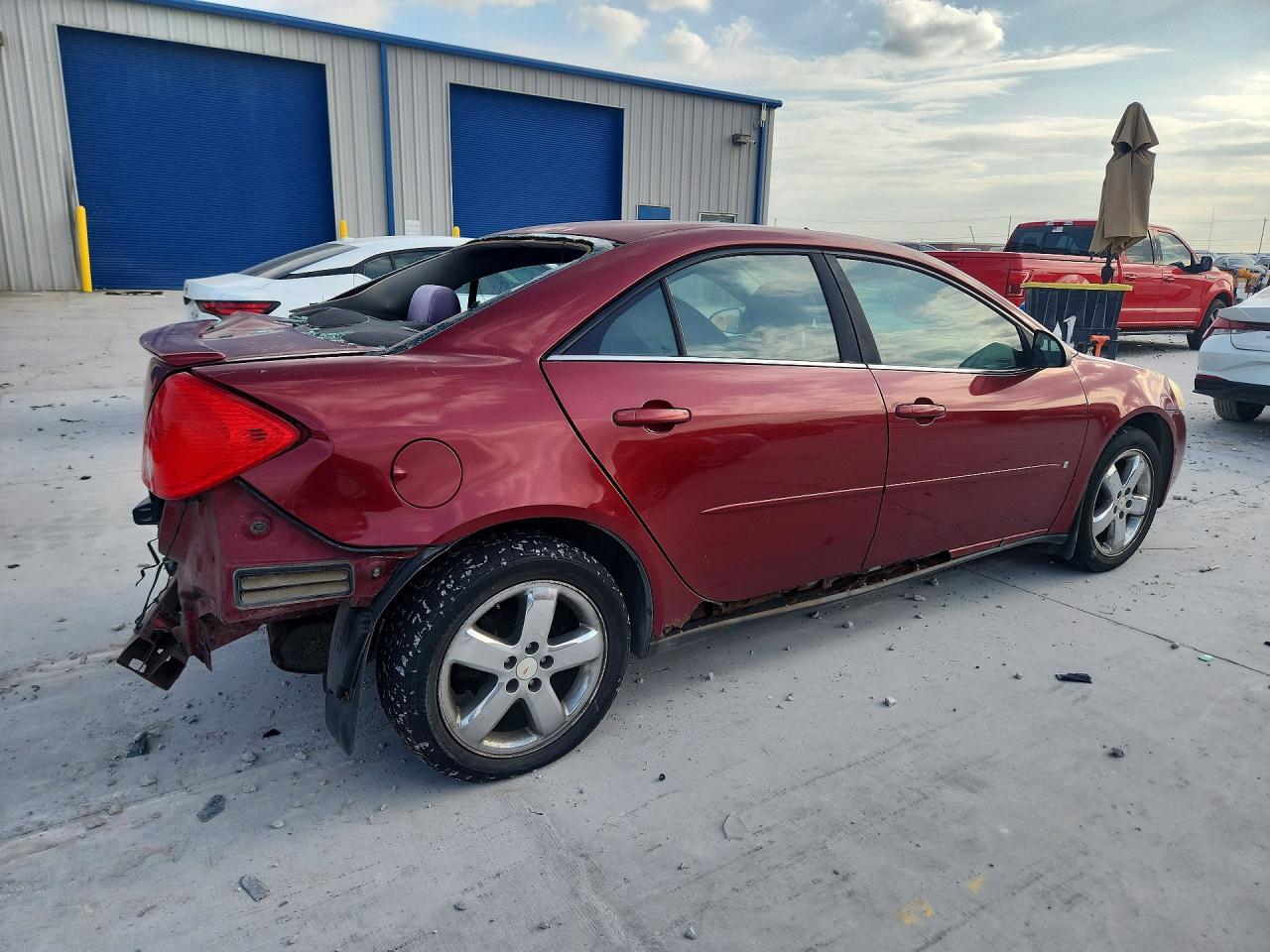2008 Pontiac G6 Gt Red vin: 1G2ZH57N484227702