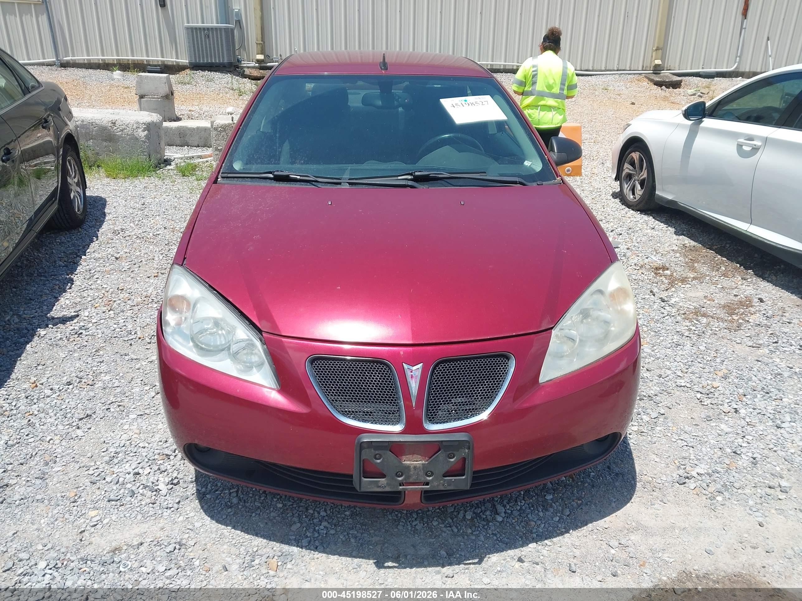 2009 Pontiac G6 Gt Темно-бордовый vin: 1G2ZH57N494117928