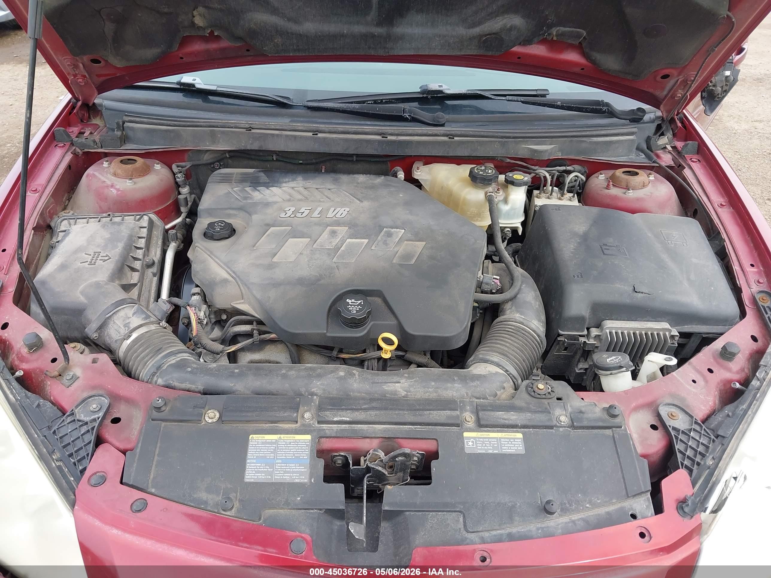 2008 Pontiac G6 Gt Maroon vin: 1G2ZH57N584199036