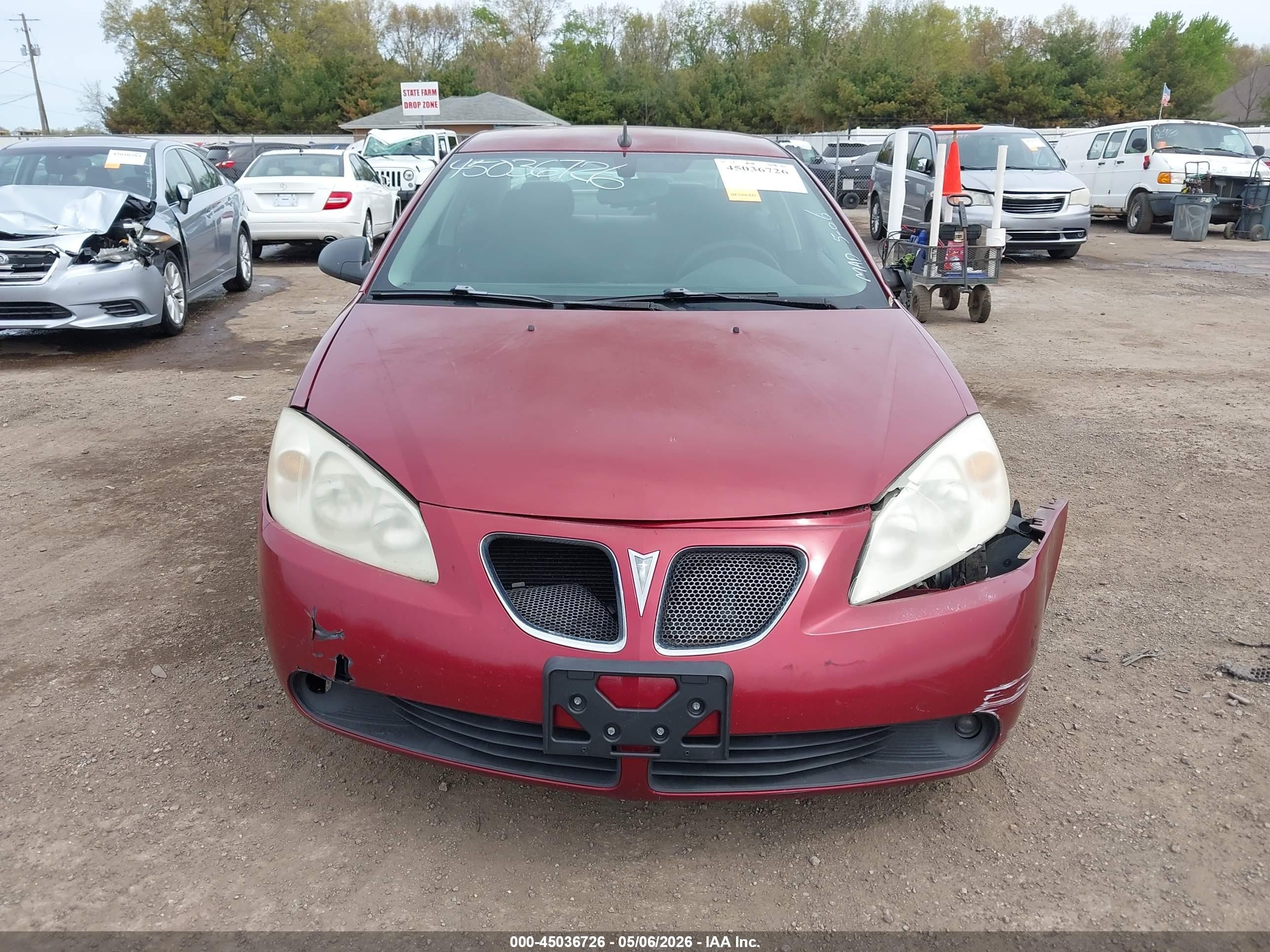 2008 Pontiac G6 Gt Maroon vin: 1G2ZH57N584199036