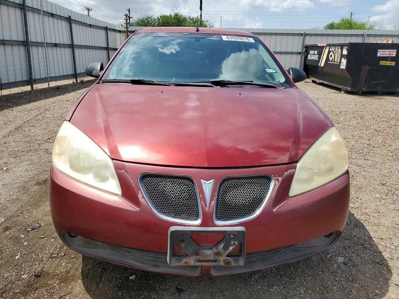 2009 Pontiac G6 Gt Maroon vin: 1G2ZH57N594100359