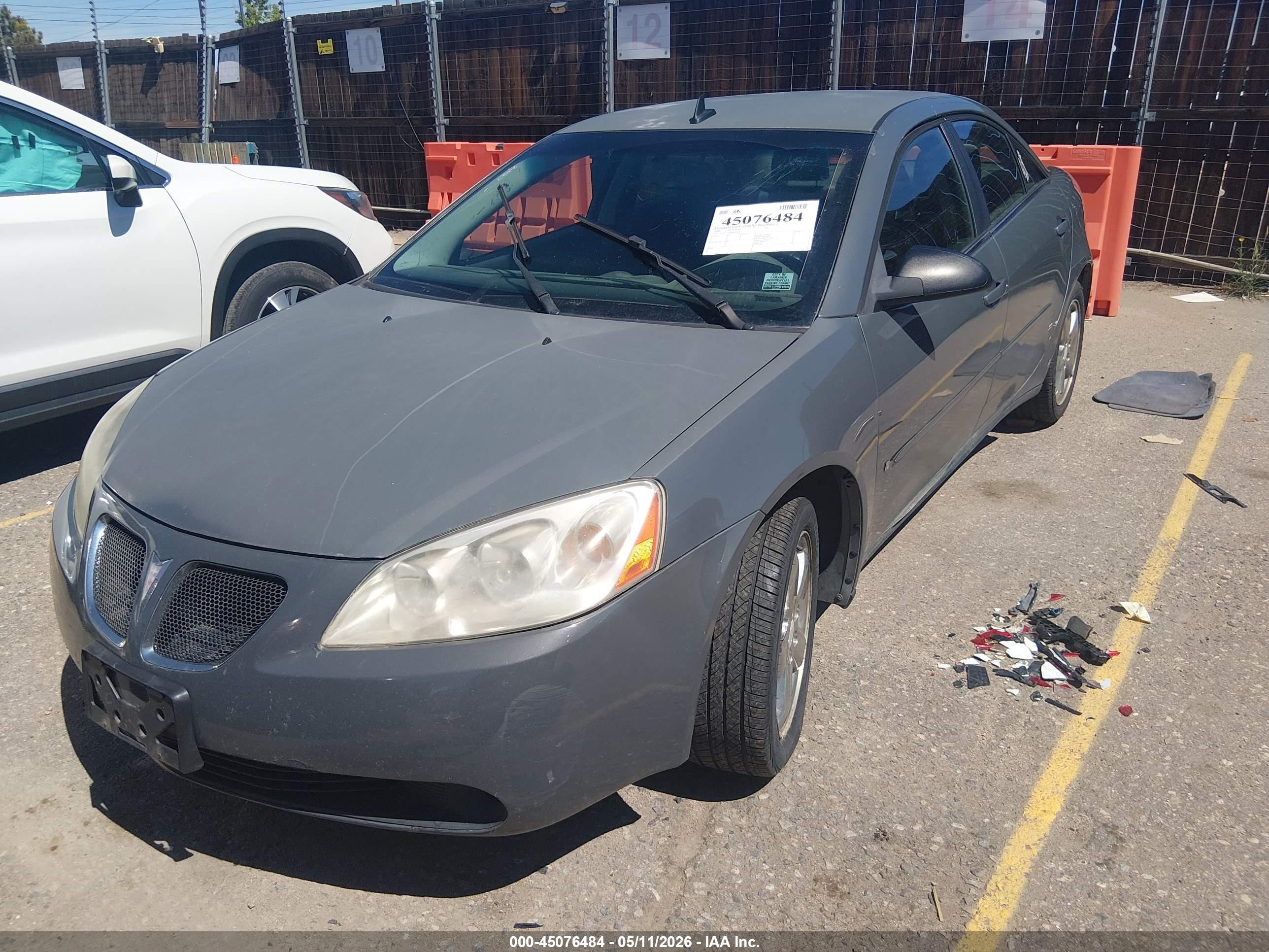 2008 Pontiac G6 Gt Gray vin: 1G2ZH57N684187610