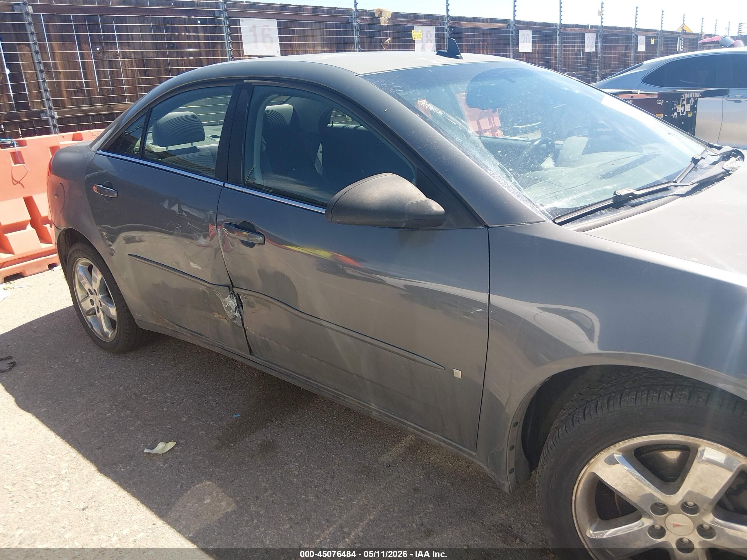 2008 Pontiac G6 Gt Gray vin: 1G2ZH57N684187610